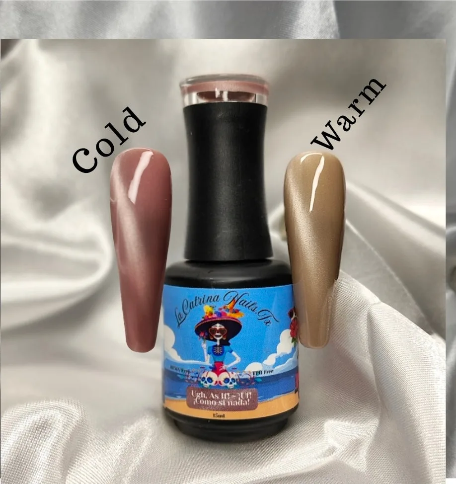 Ugh! As If! !Uf ¡Como si nada!~ Vernis gel œil de chat thermochromique ~ Sans HEMA ni TPO