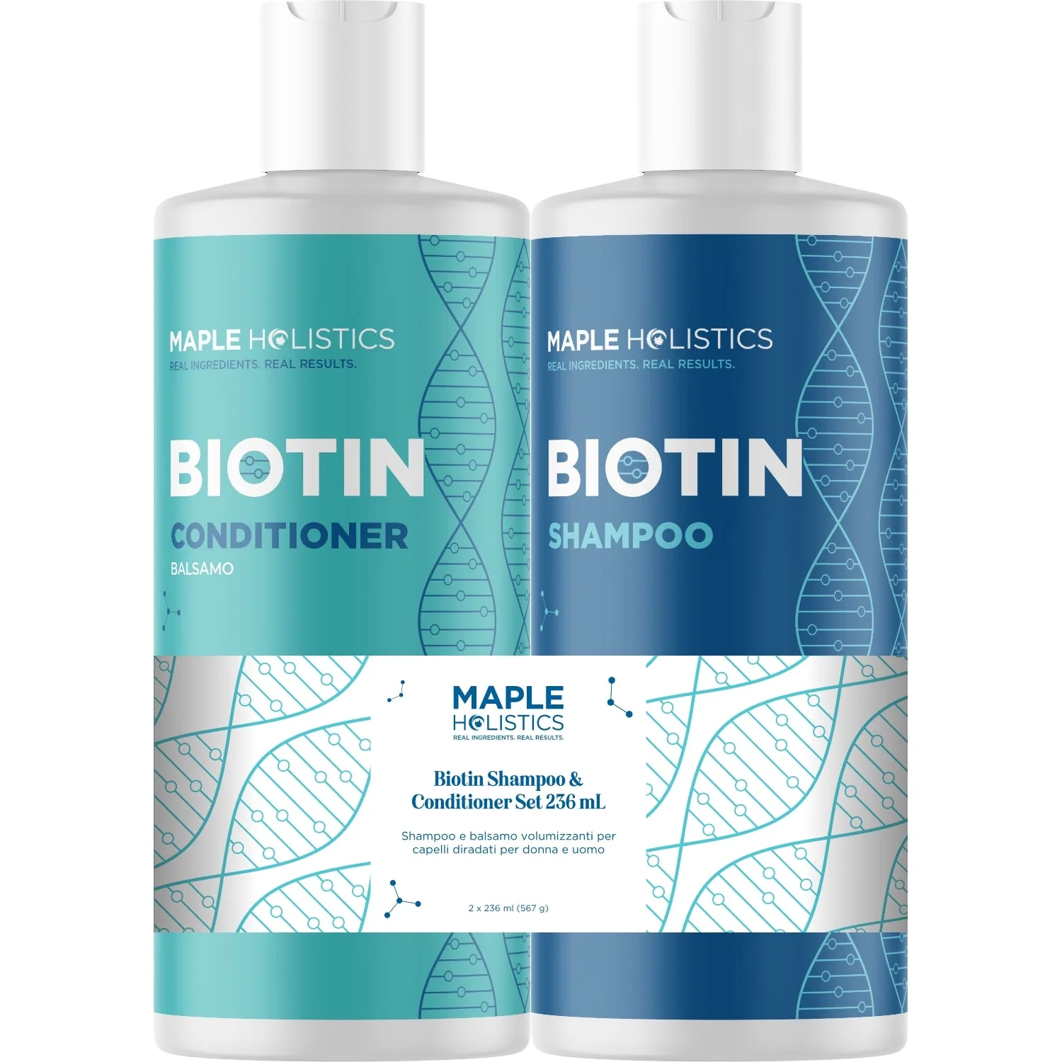 Biotin sjampo og balsam sett: Hva du kan forvente