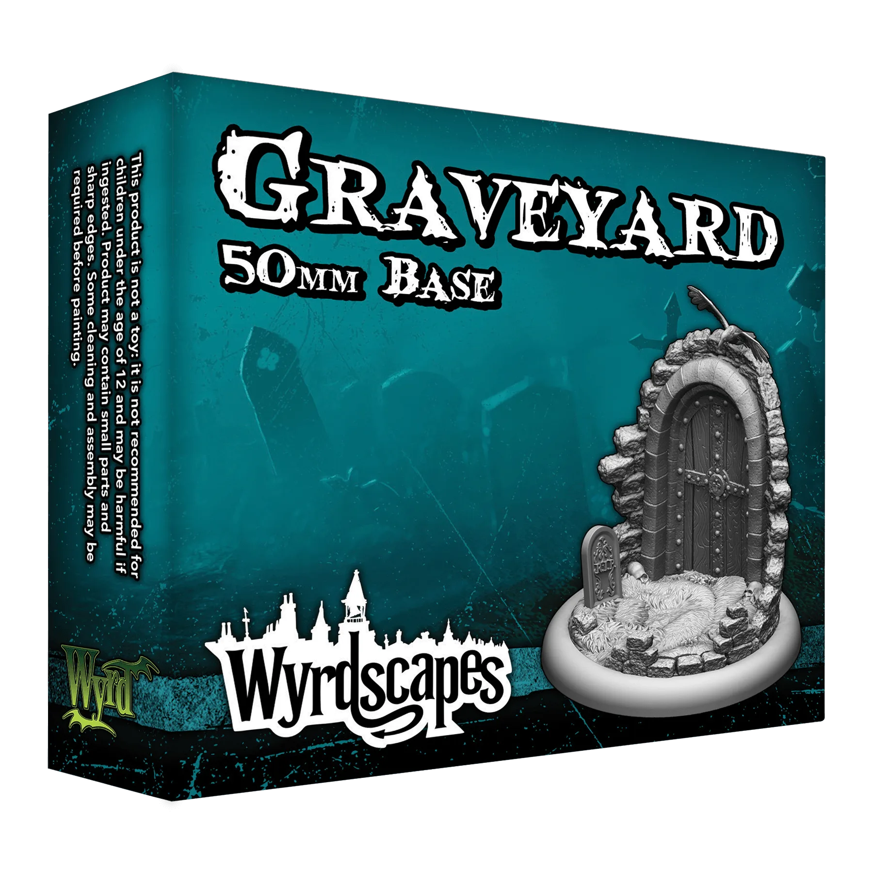 Wyrdscapes: Graveyard 50mm Base