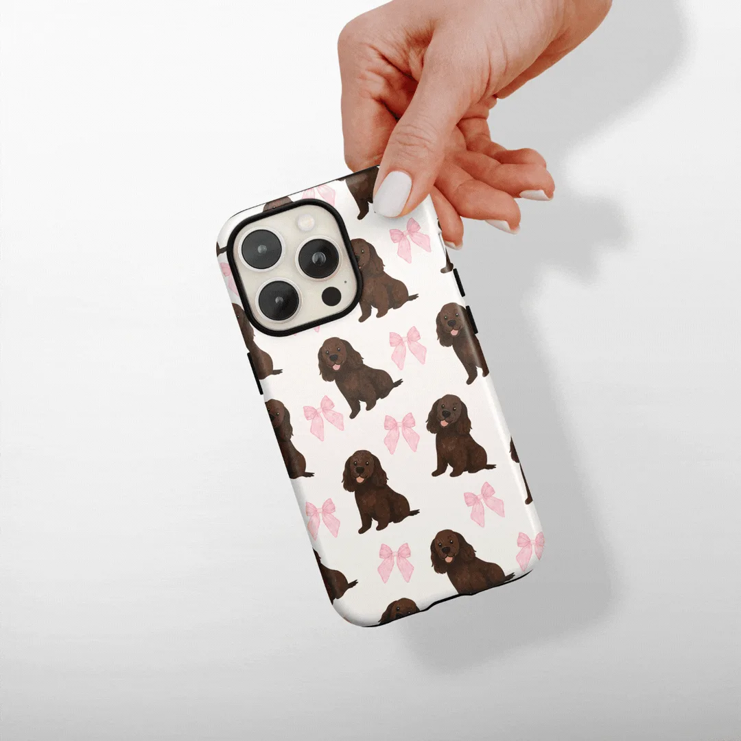 Custodia per telefono resistente Scegli la tua razza - Bows & Besties