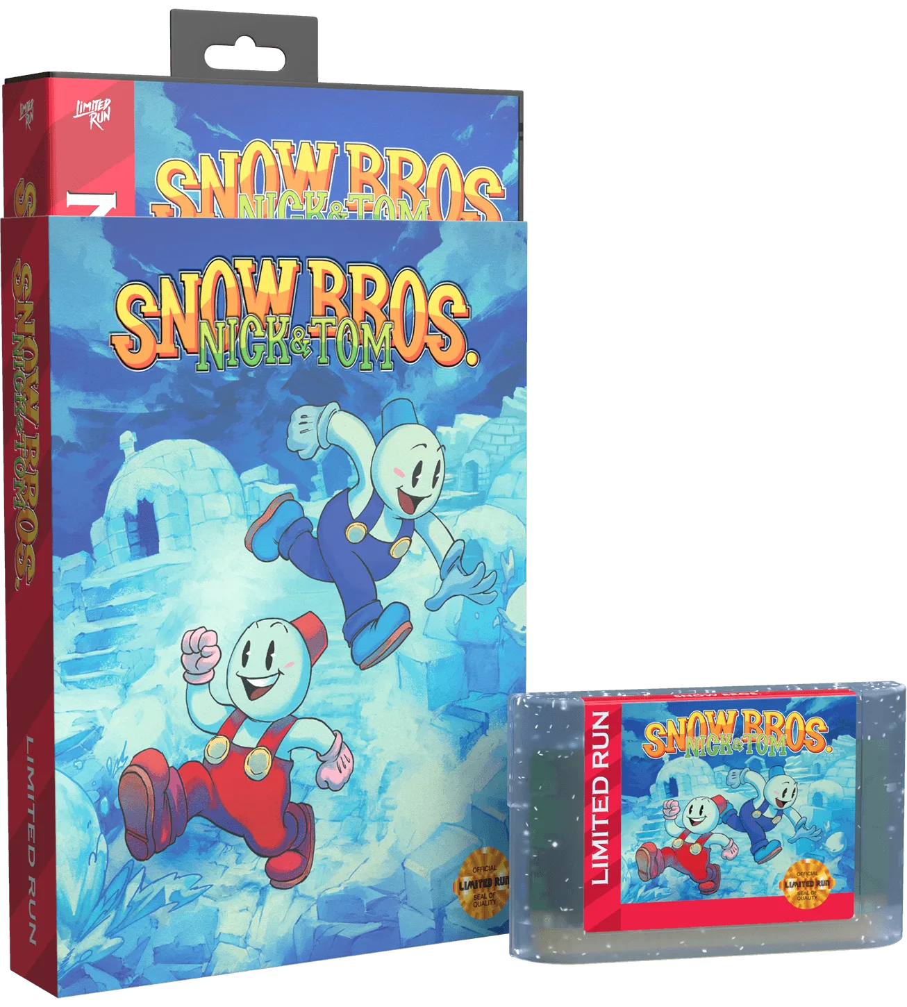 Cooperazione perfetta in Snow Bros. Nick & Tom Deluxe
