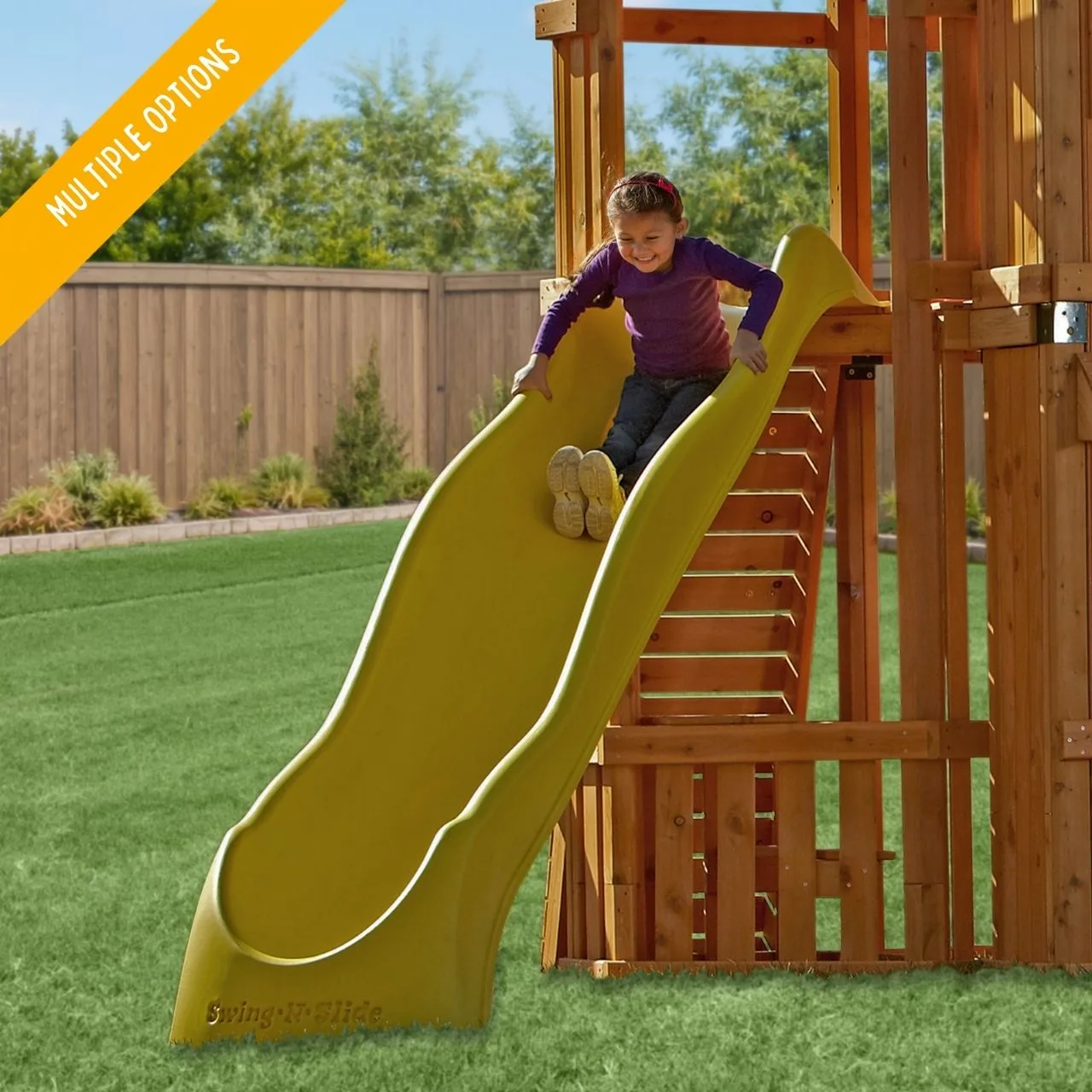 Mounting a Super Speedwave Slide on Your Playset