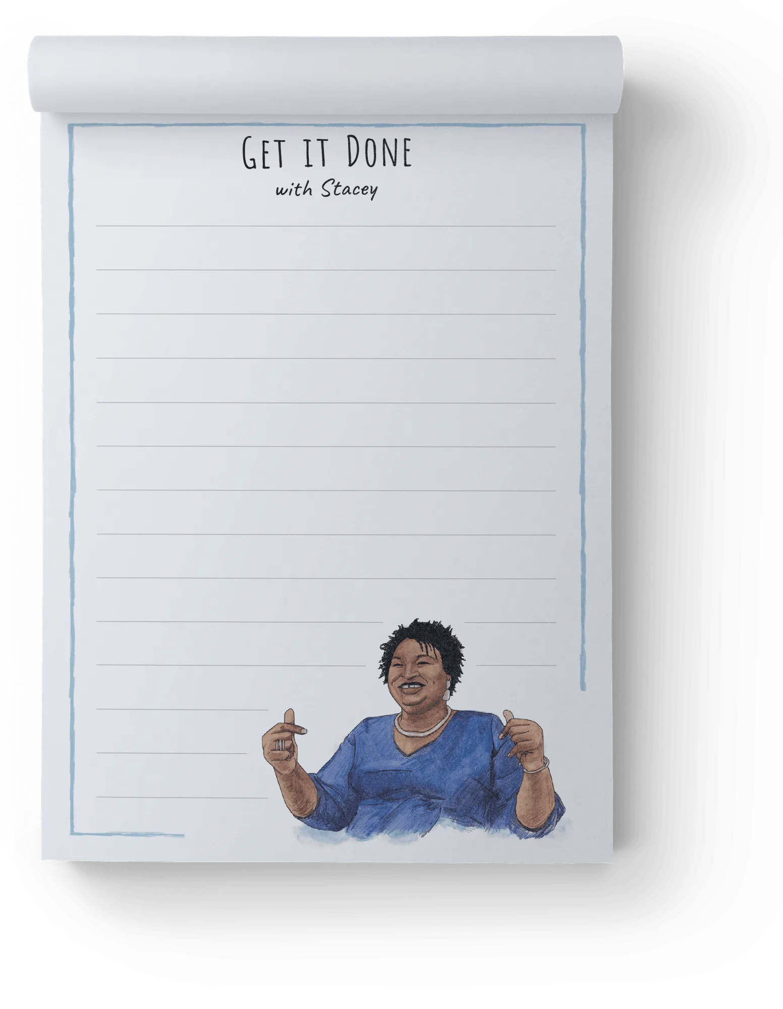 Blocco Stacey Abrams Get it Done: Tracker obiettivi giornalieri