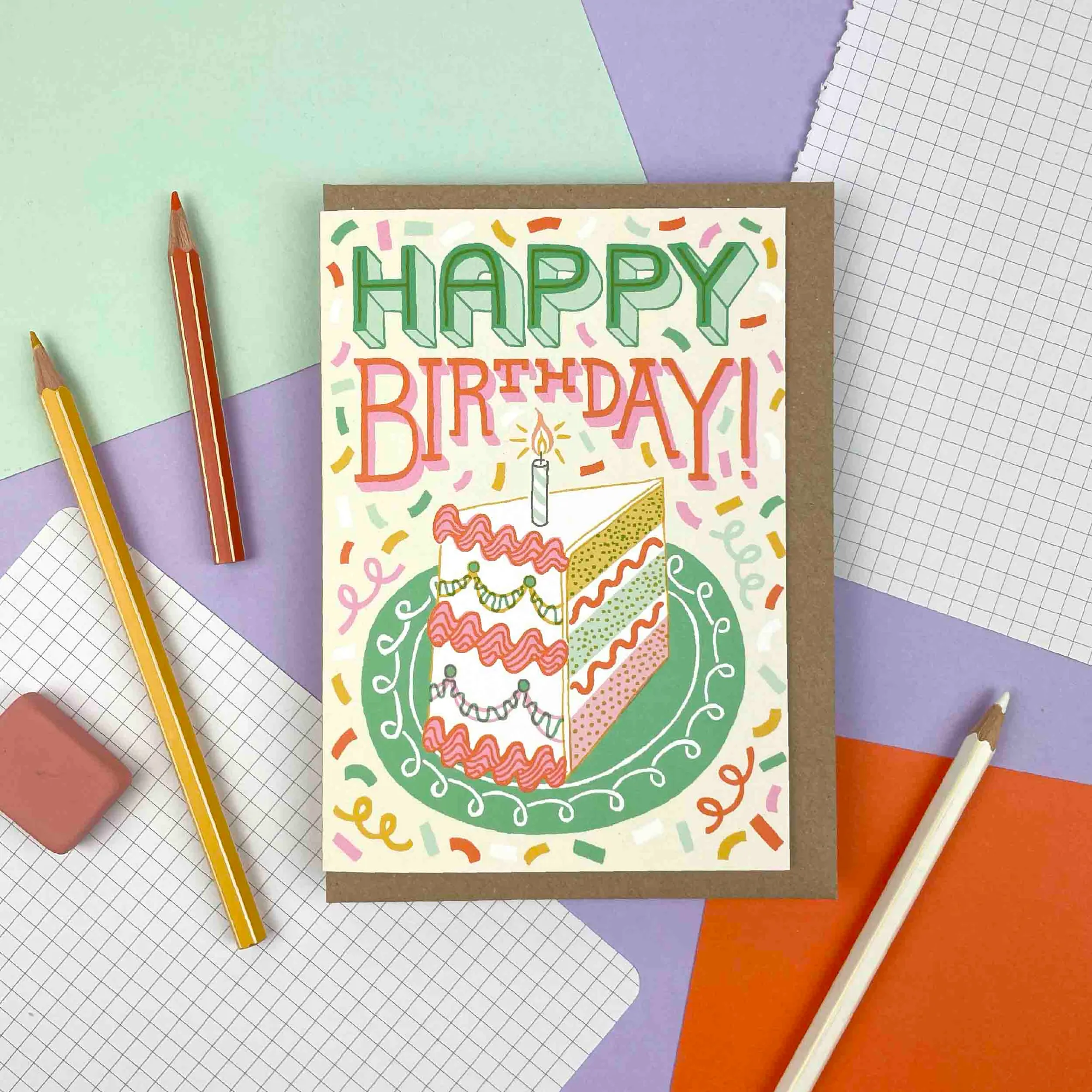 Birthday Cake Card