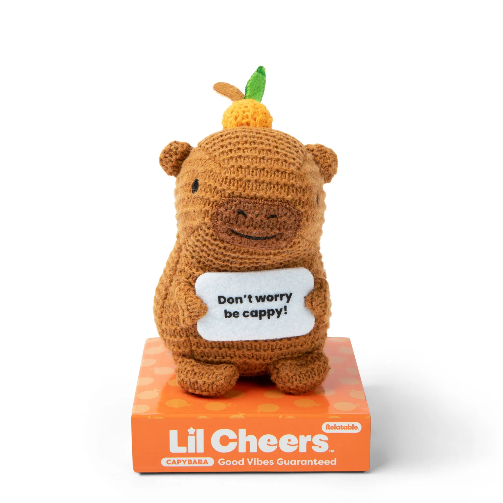 دمية كابيبارا Lil Cheers: رفيقك اليومي للإيجابية