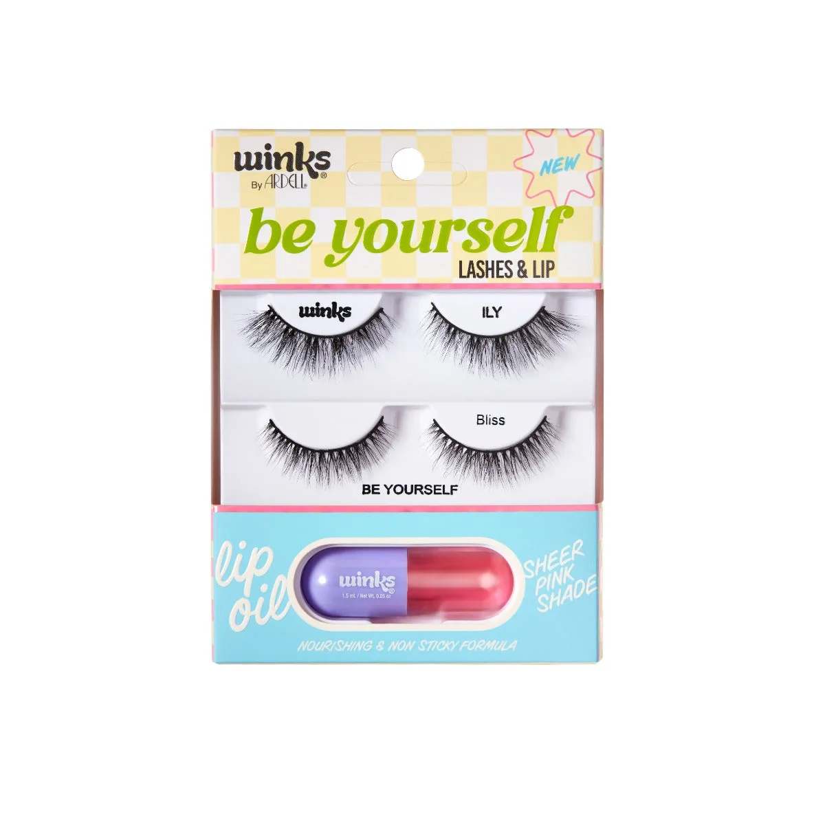 Bộ Winks Be Yourself mi và môi: Thành phần và cách dùng