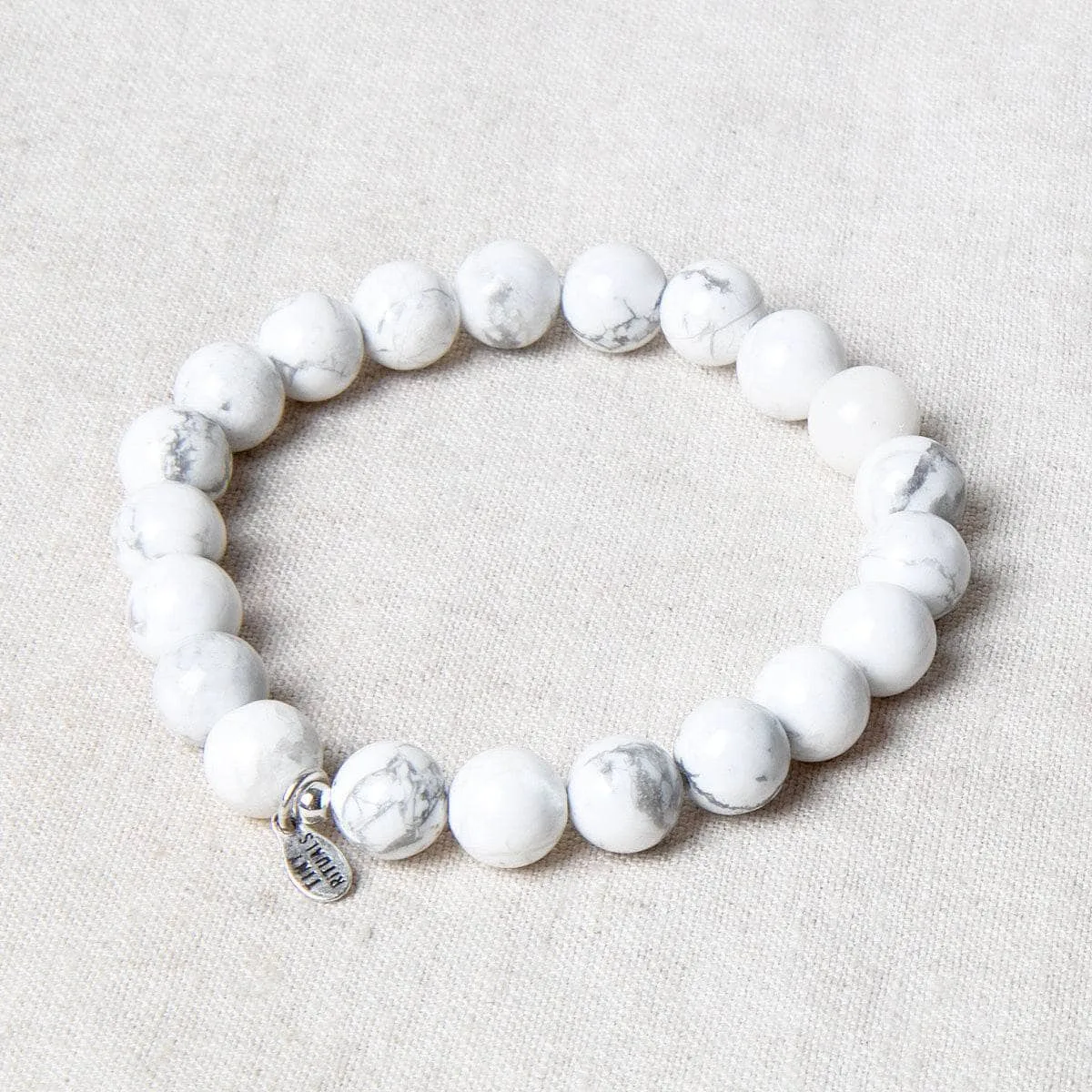 HOWLITE ENERGY BRACELET 8MM