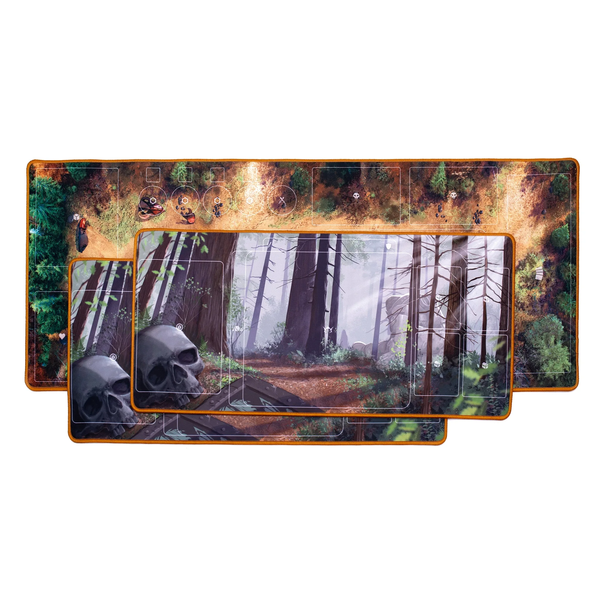 Using the Too Many Bones Modular Mat Pack for Two Players