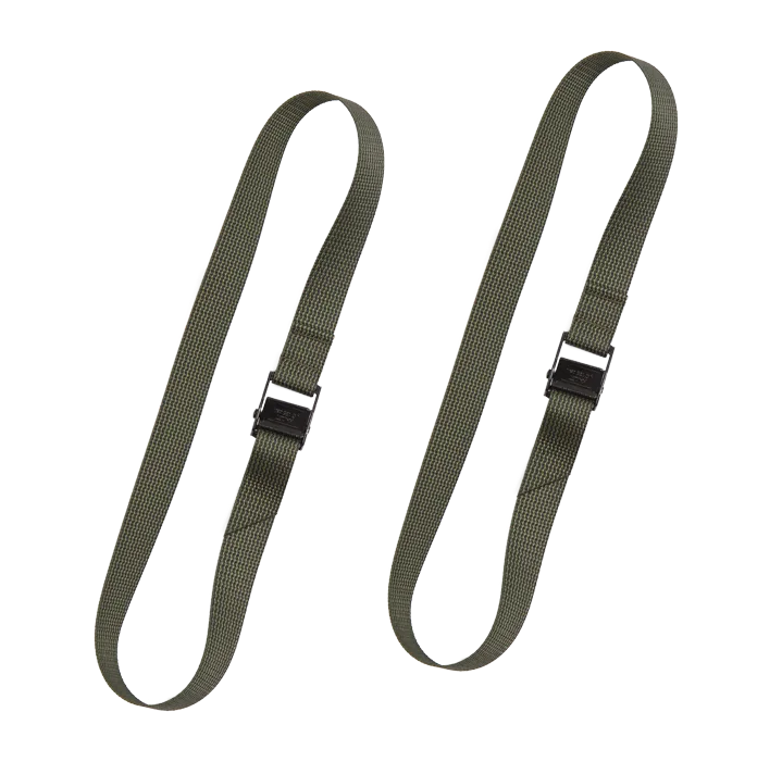 Pack straps, cam buckle, 2 pcs