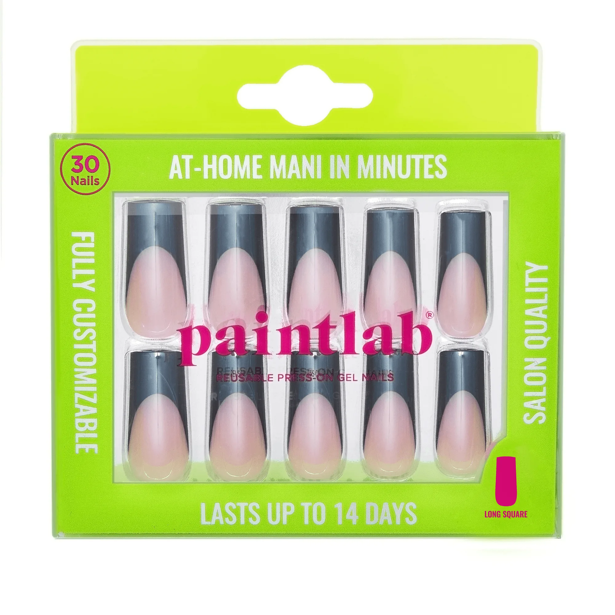 Come applicare le unghie press-on Noir Chrome Square perfettamente
