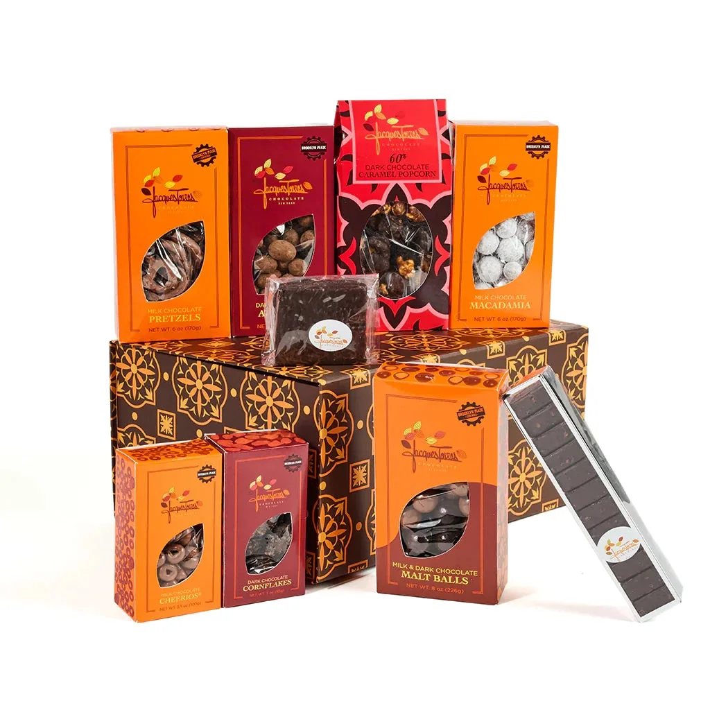 Cómo montar una caja de regalo de chocolate cubierto de todo