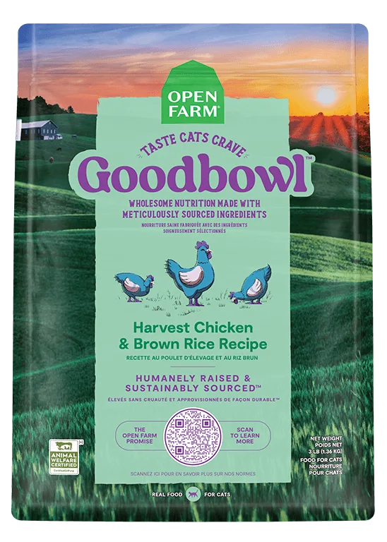 Goodbowl Harvest Chicken & Brown Rice Cat Kibble: เหมาะหรือไม่?