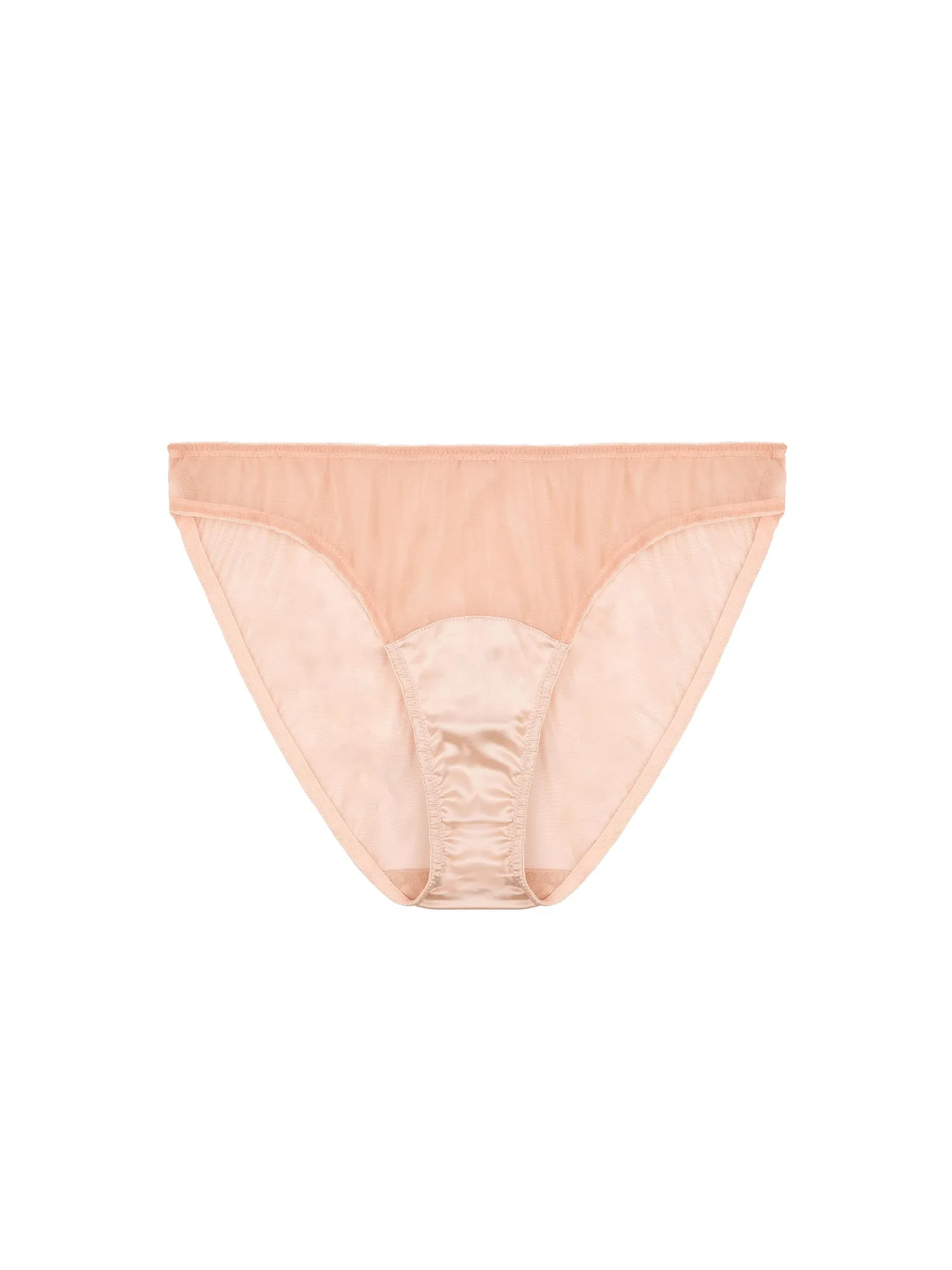 Fleur Du Jour Blush Mesh Brief