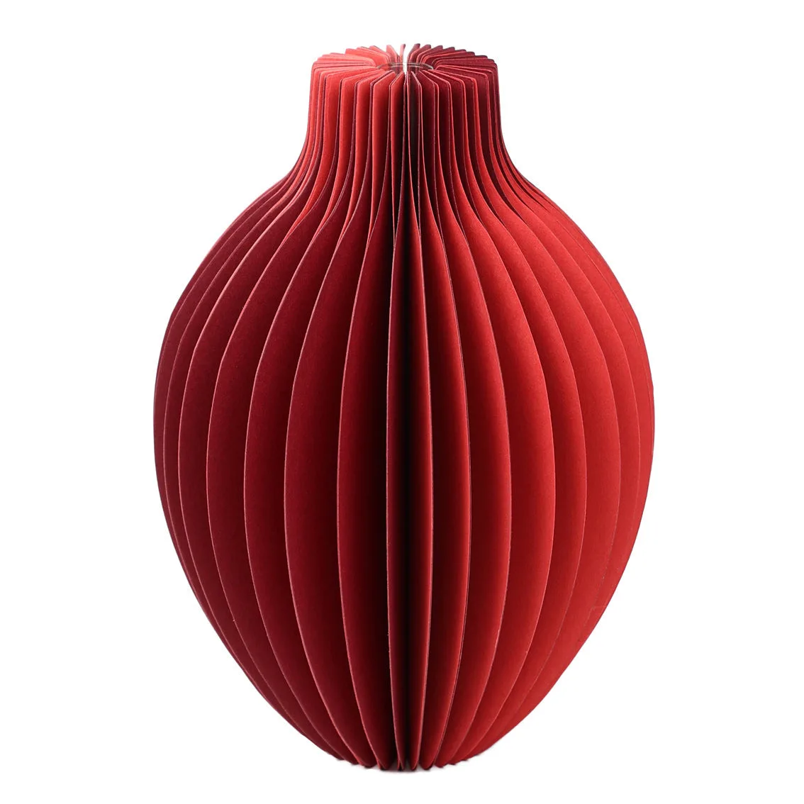 Vaso de papel Pop cor favo de mel vermelho