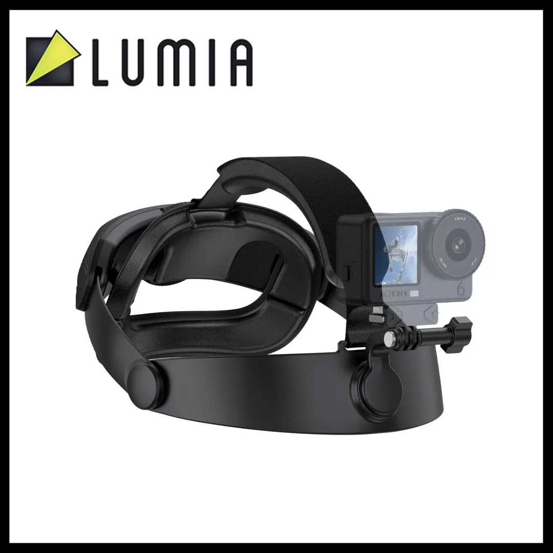 Soporte de cabeza Lumia Osmo Action: Guía de configuración POV