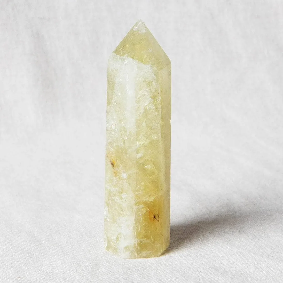 NATURAL CITRINE TOWER - AAA PREMIUM QUALITY