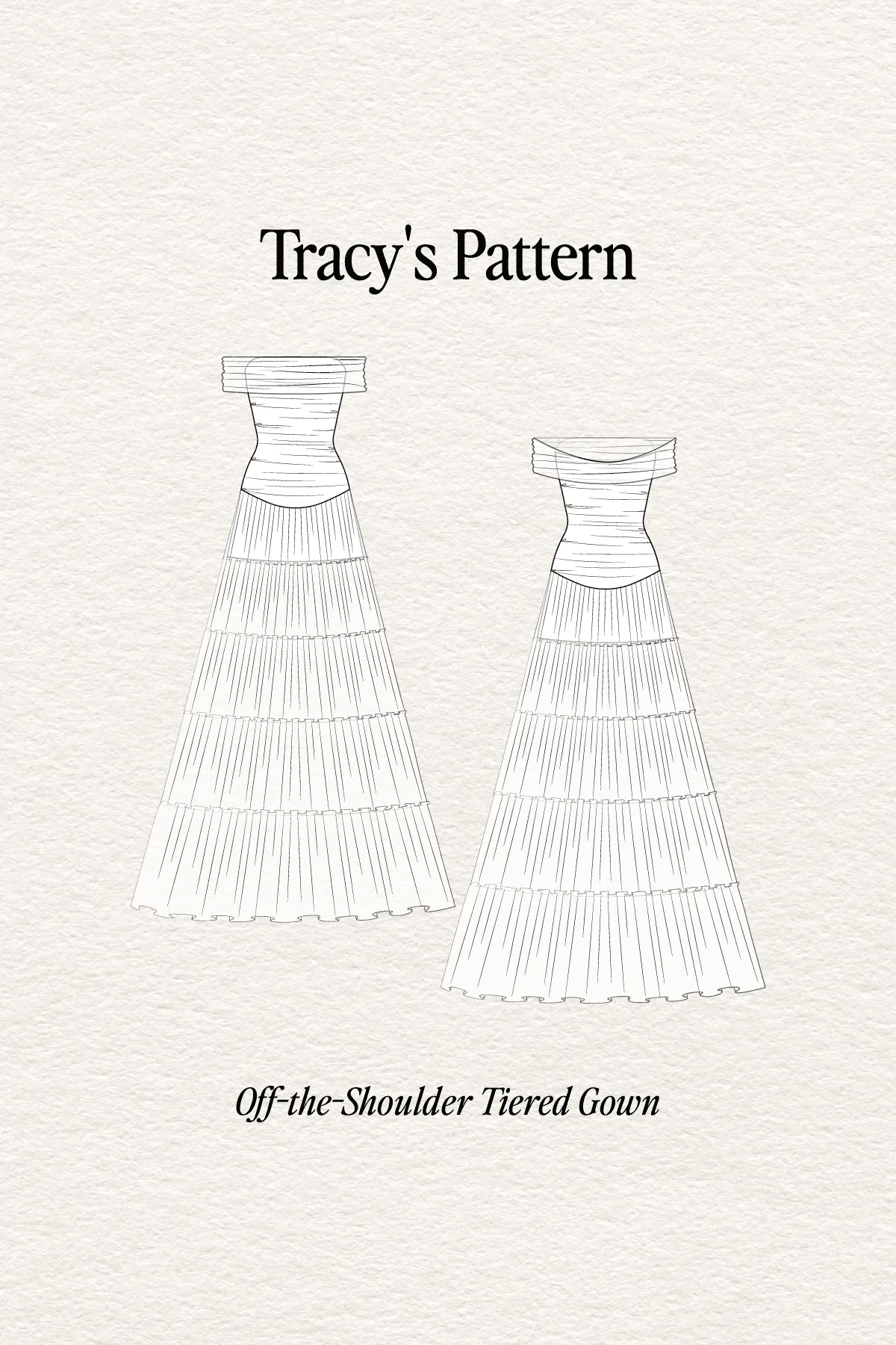 How to Upcycle a Dress Into a Gown: Sewing Pattern Guide