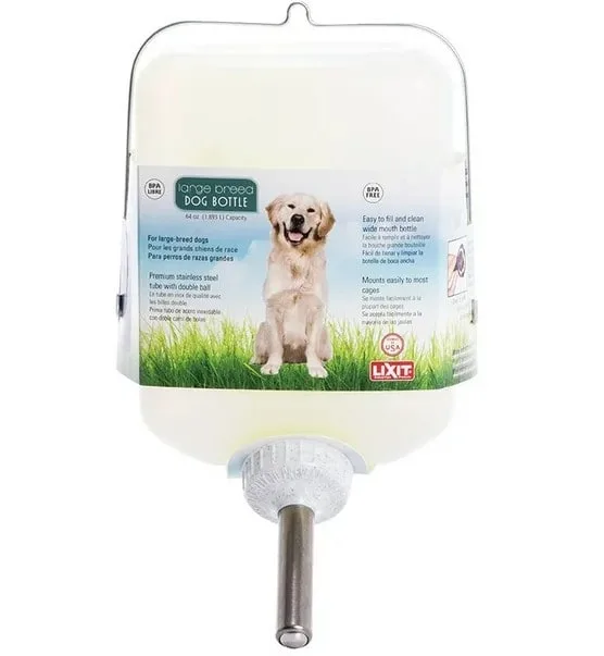 Bouteille d'eau pour chien à large goulot Lixit® 64 oz
