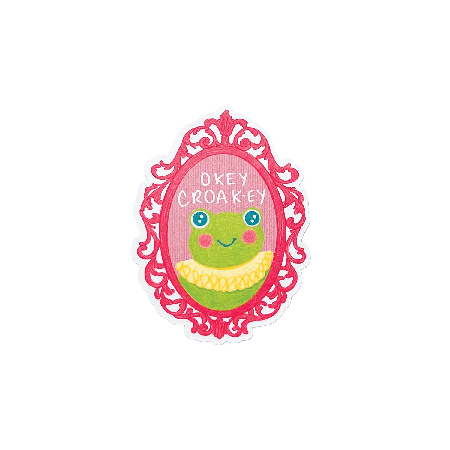 Okey Croak-ey | Matte Vinyl Sticker