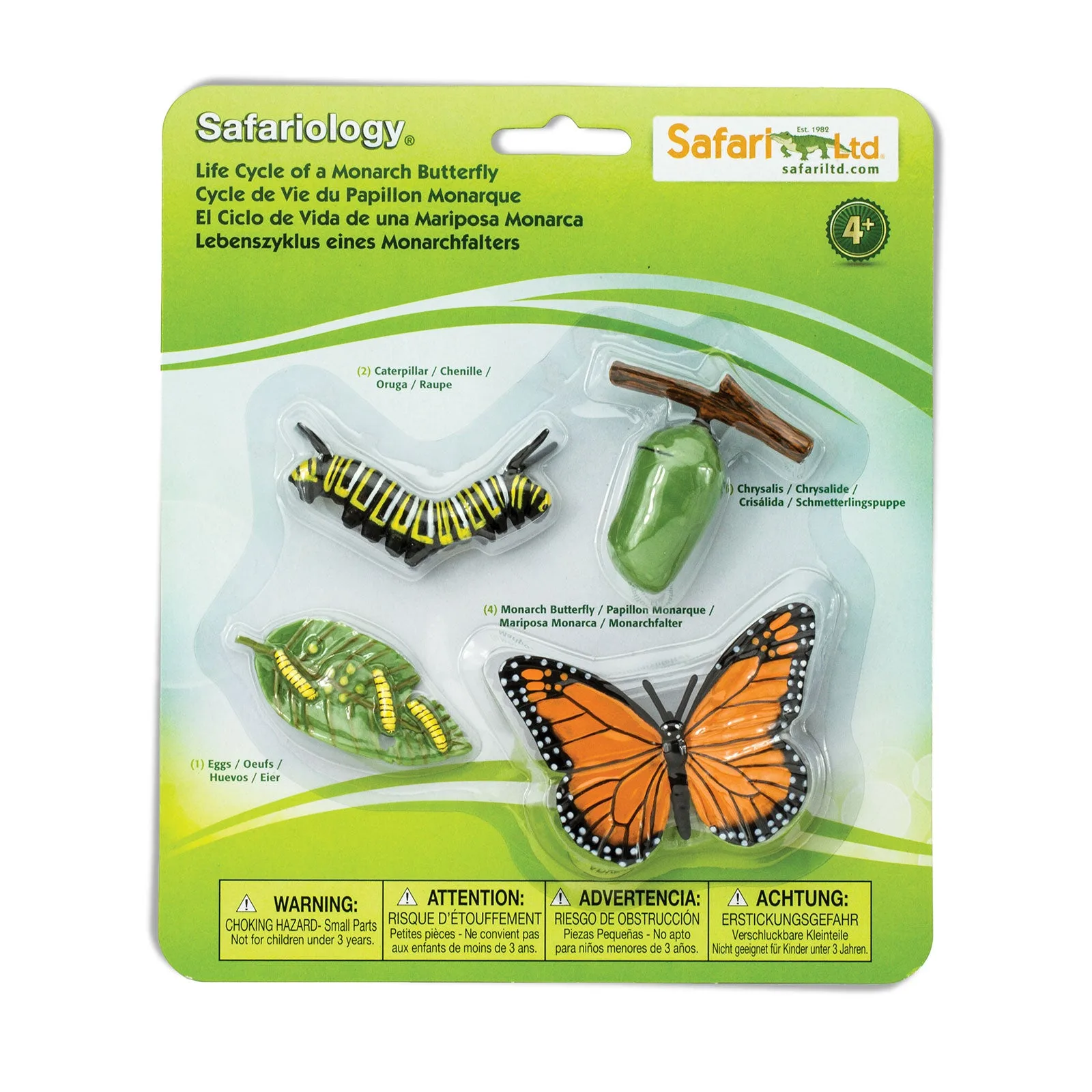 Life Cycle of a Monarch Butterfly Toy Set