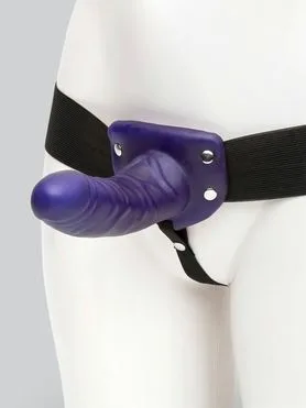 Lovehoney Perfect Partner Dương vật giả rỗng có dây đeo 6 Inch dành cho mọi giới tính
