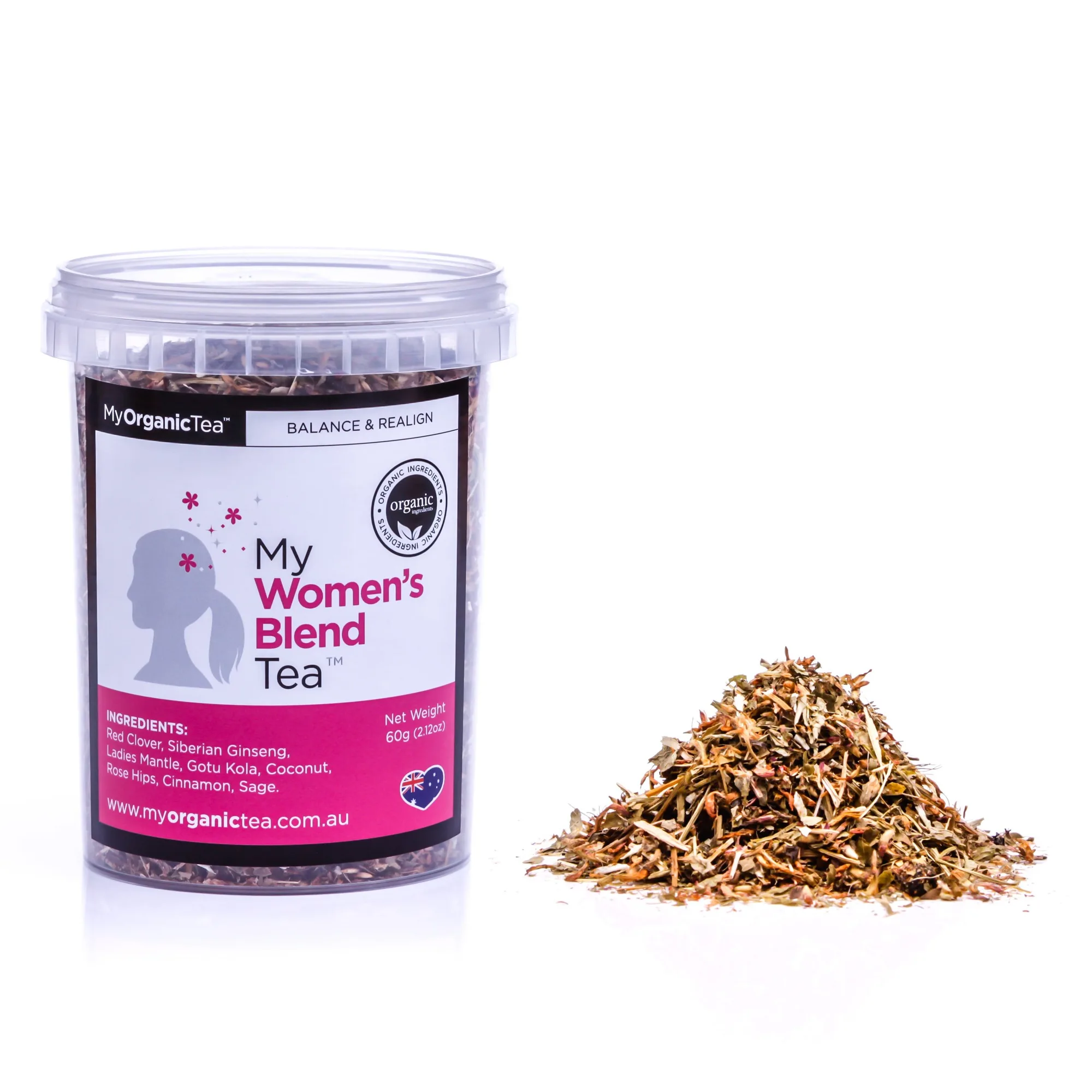 My Women's Blend Tea 60 Grams (30 Serves) Organic Tea Product