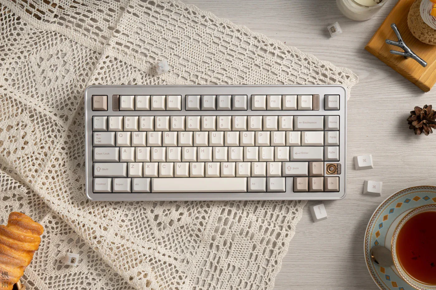 So verwenden Sie das Ticktype Evo75 Tastatur-Kit