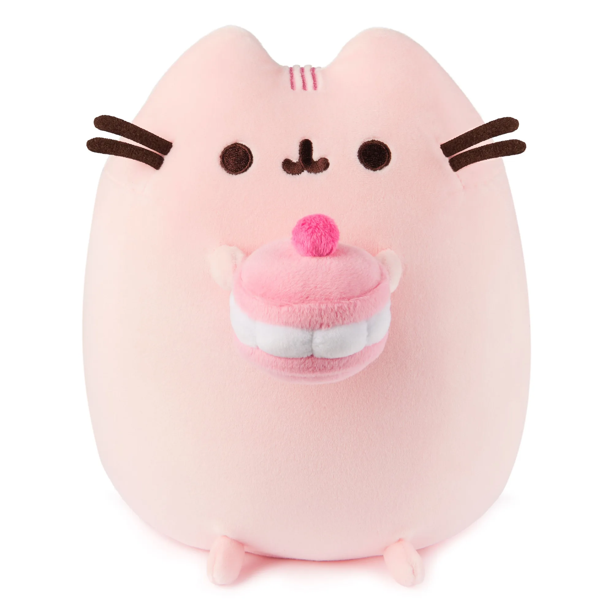Gudetama Egg Toast vs. Pusheen Cherry Macaron Squisheen