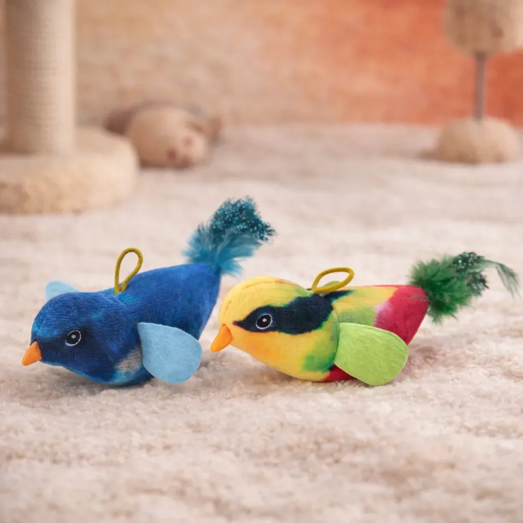 Juguetes interactivos para gatos: comparativa de varita, peluche y sonido