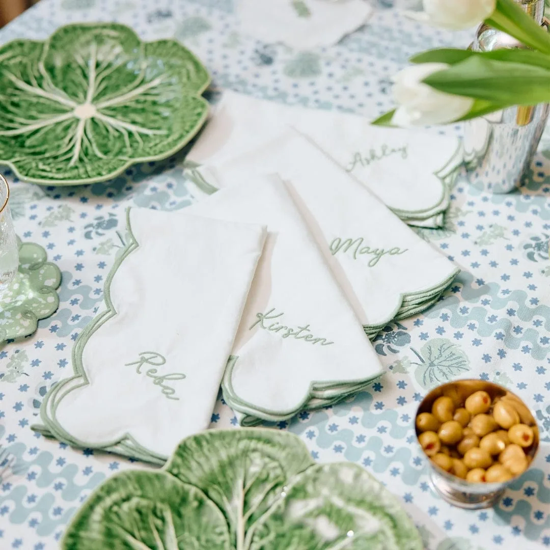Scallop Dinner Napkin