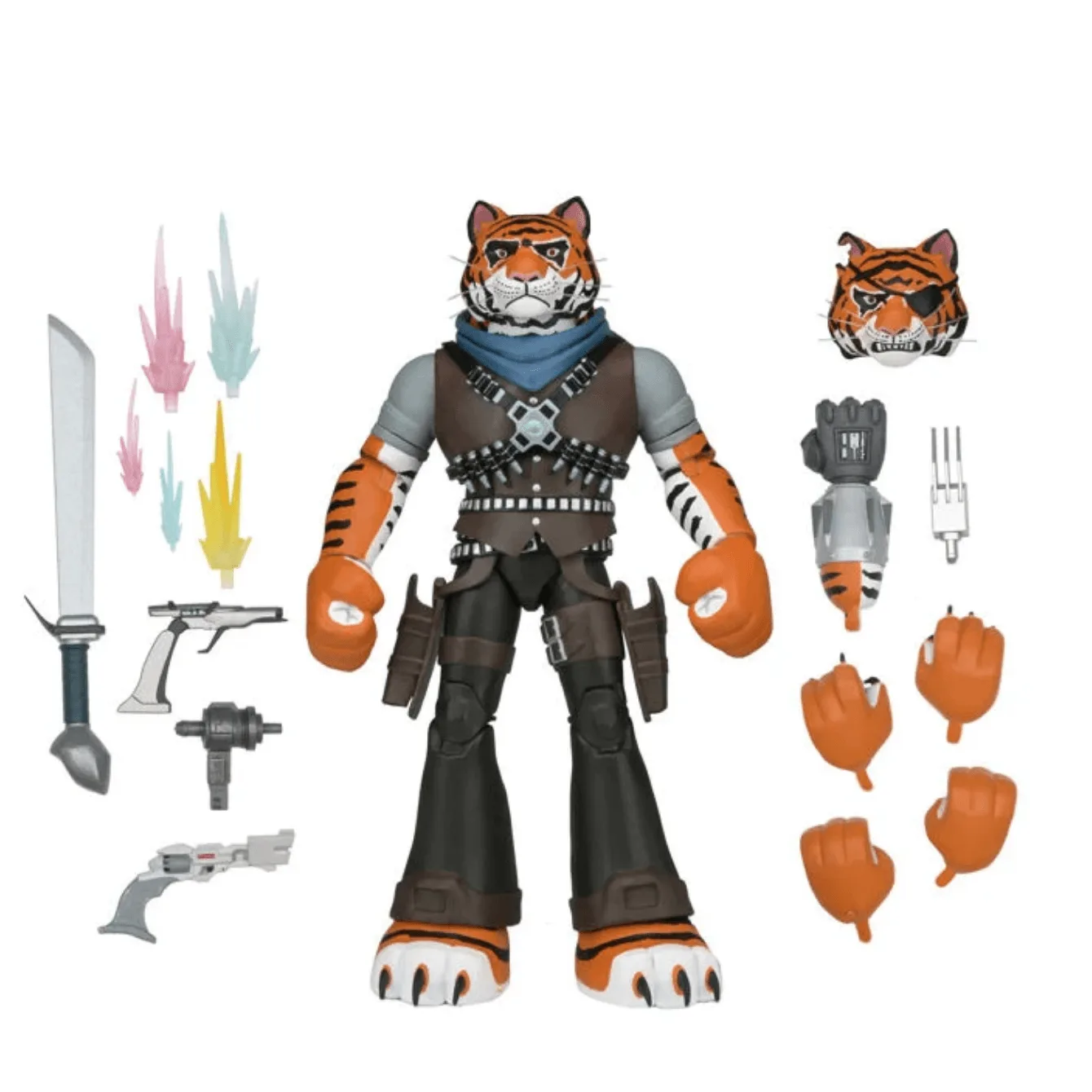 TMNT (2012 CARTOON) - 7 INCH SCALE ACTION FIGURE - ULTIMATE TIGER CLAW