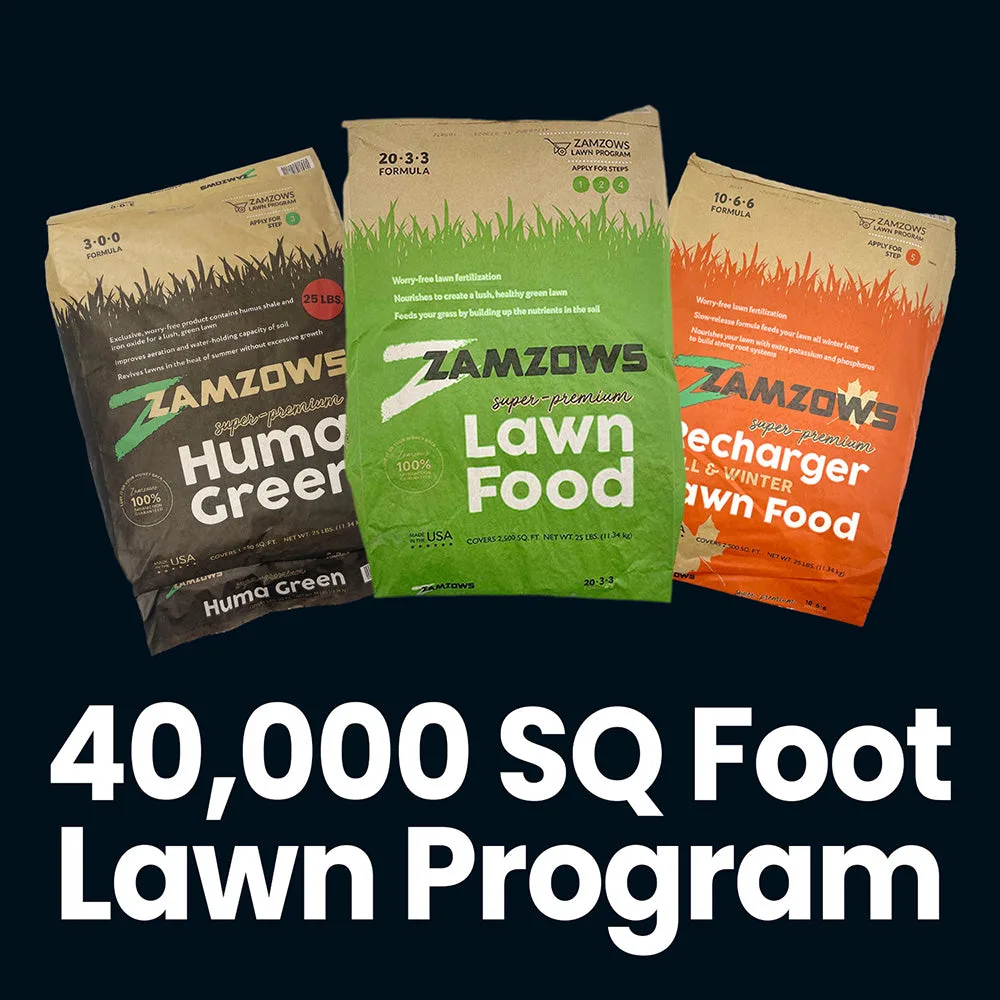 Zamzows Lawn Program - 40,000 Square Feet