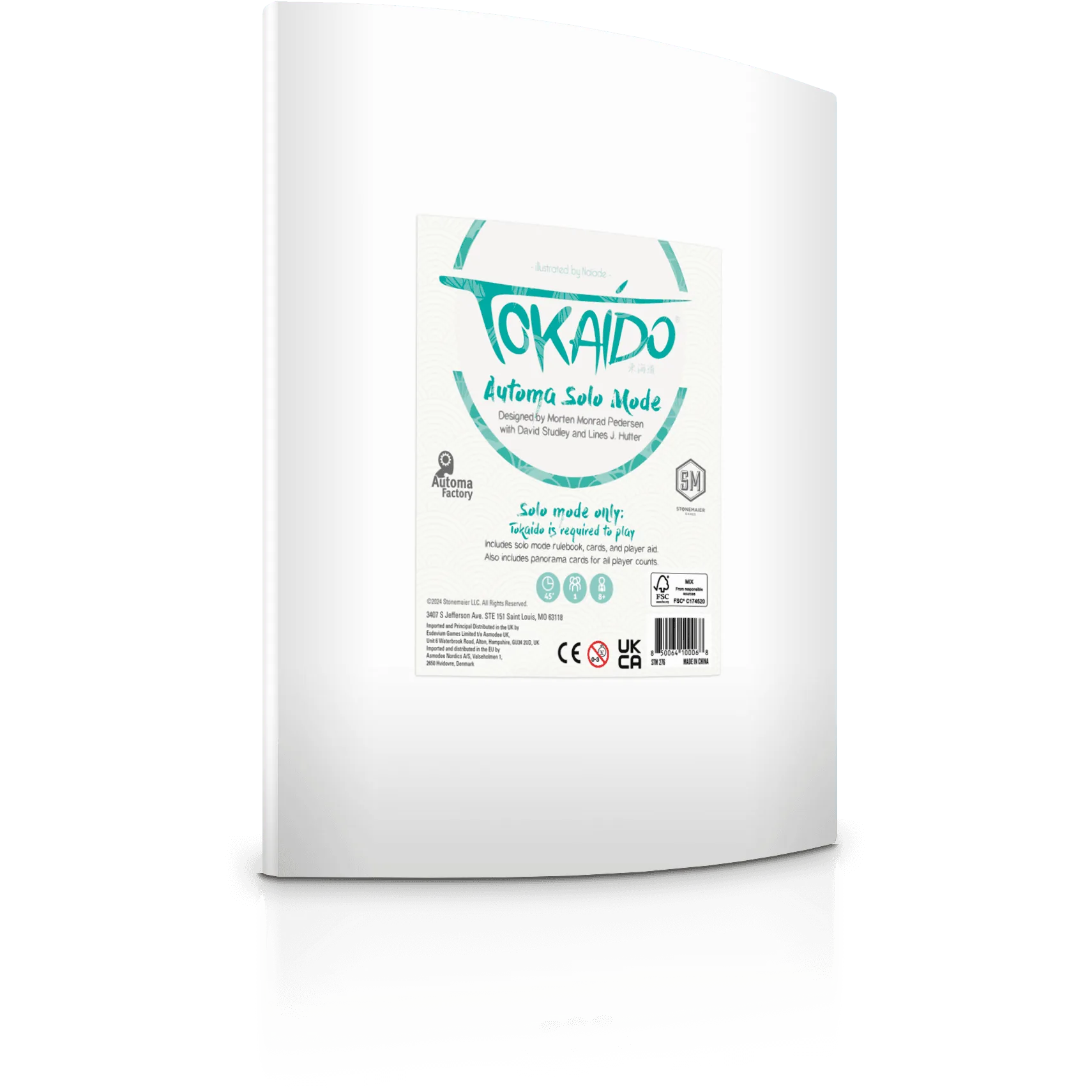 Tokaido Solo Pack (already included in Stonemaier Tokaido)
