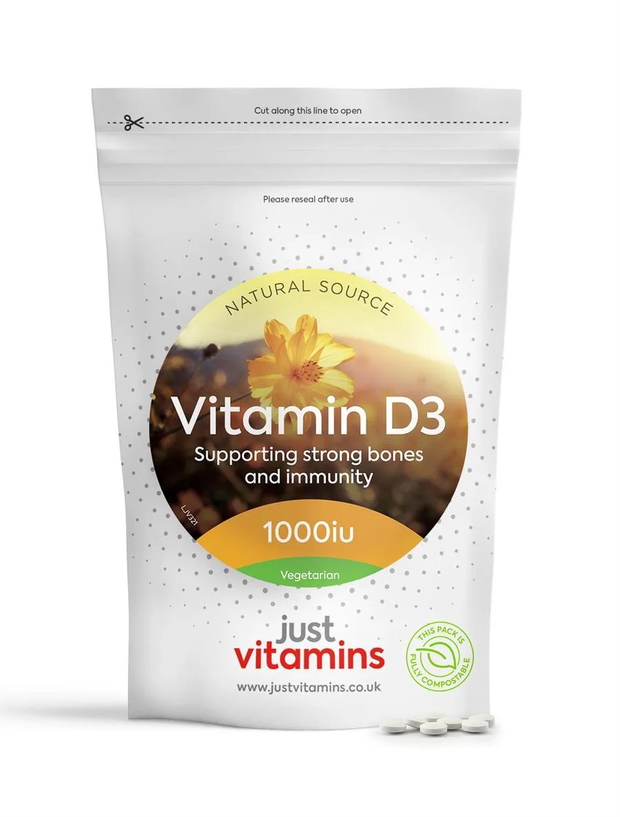 High Strength Vitamin D3 for Strong Bones, Steady Defences