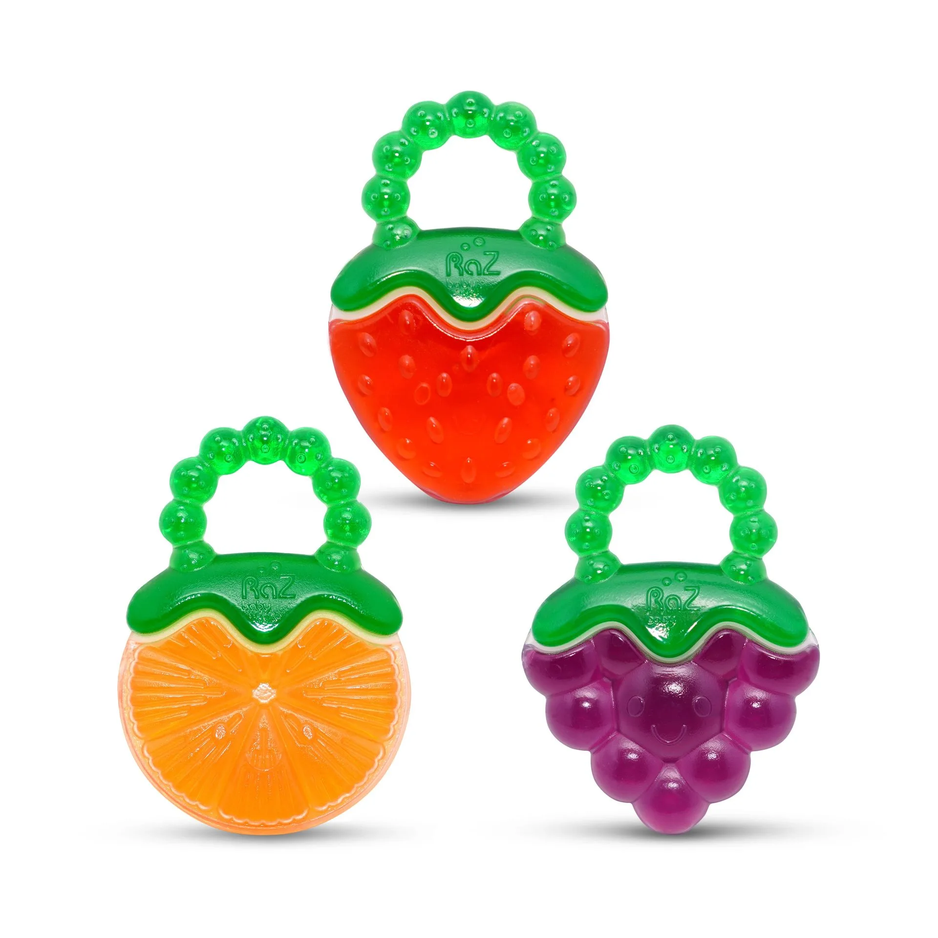 Fruit Koolers Water Filled Teethers 3PK