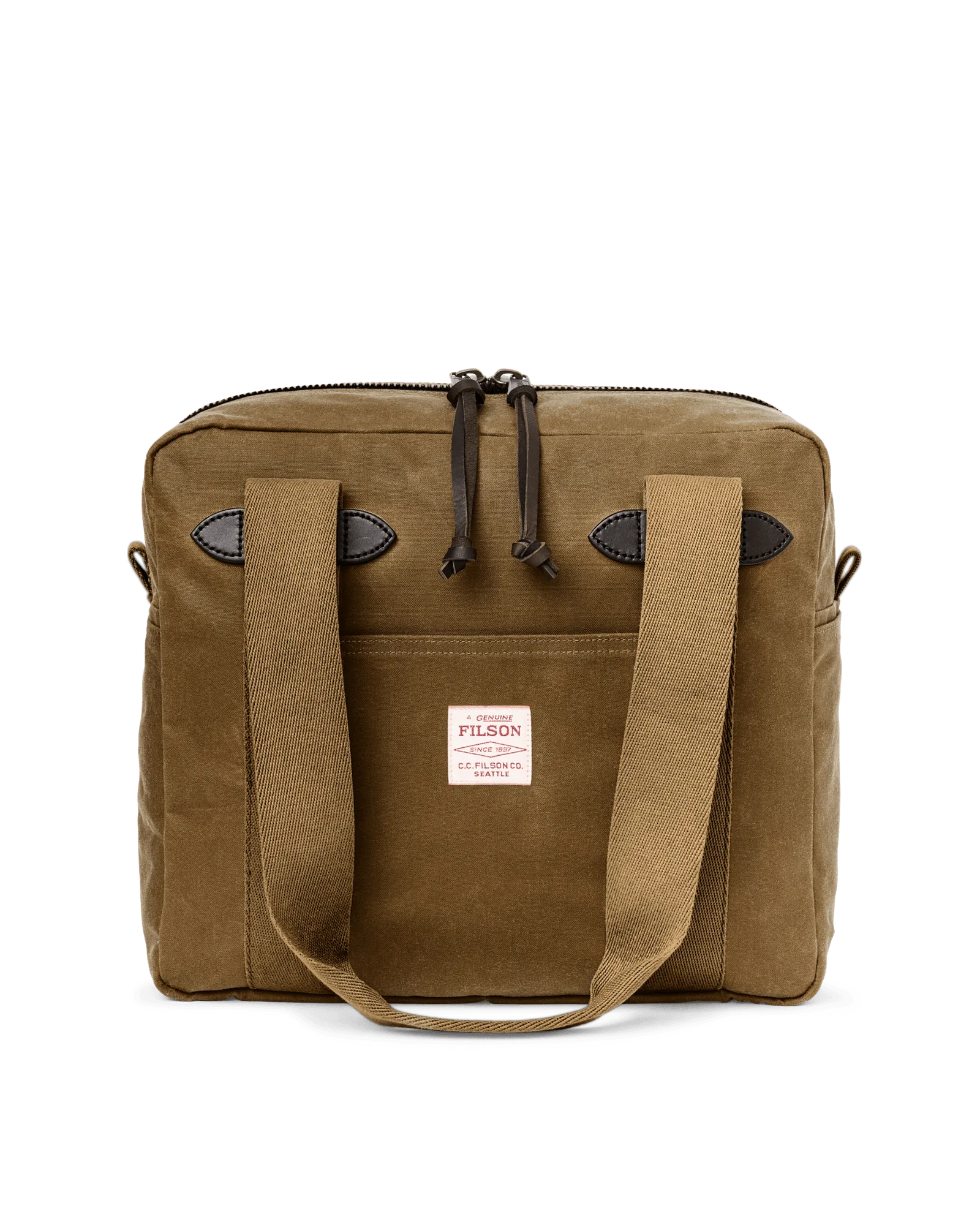 Sac cabas à fermeture éclair en Tin Cloth