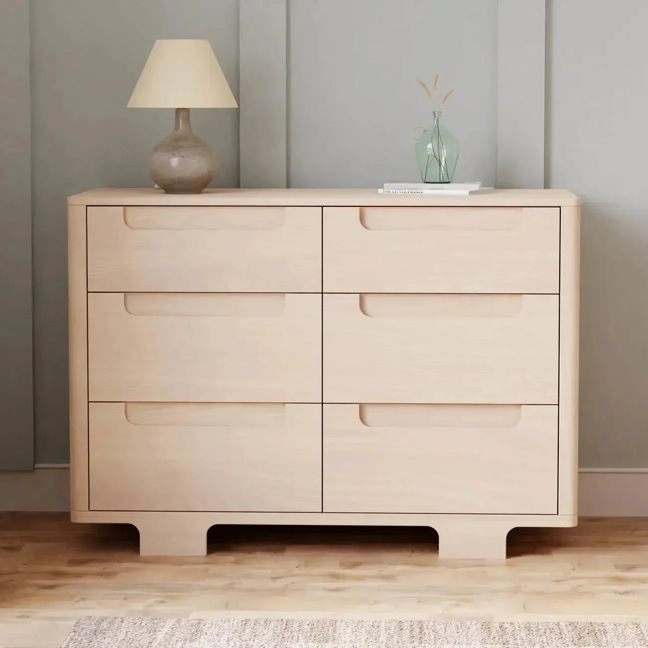 Babyletto - Yuzu 6-Drawer Changer Dresser - Washed Natural