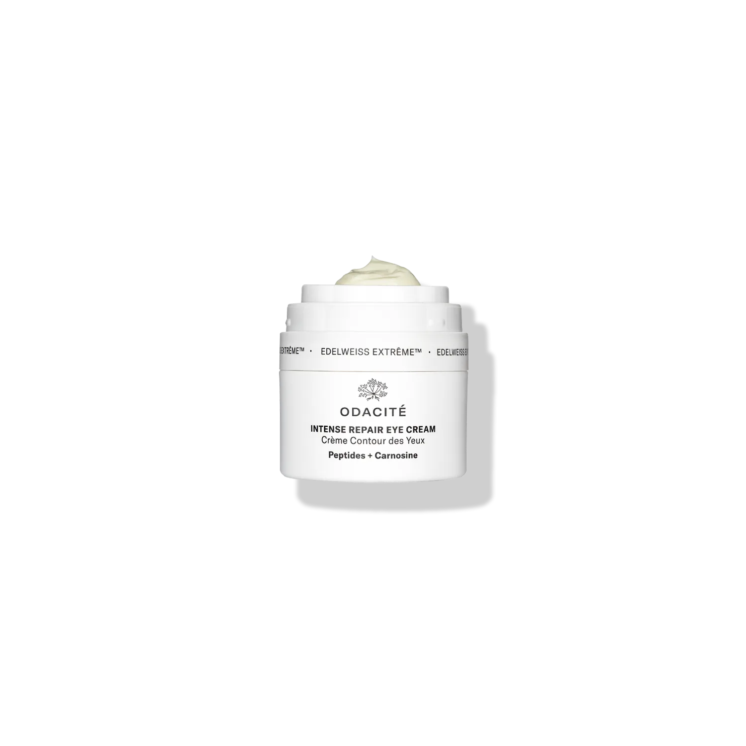 Intensiivinen korjaava silmänympärysvoide • Edelweiss Extrême® • Peptidit + Karnosiini