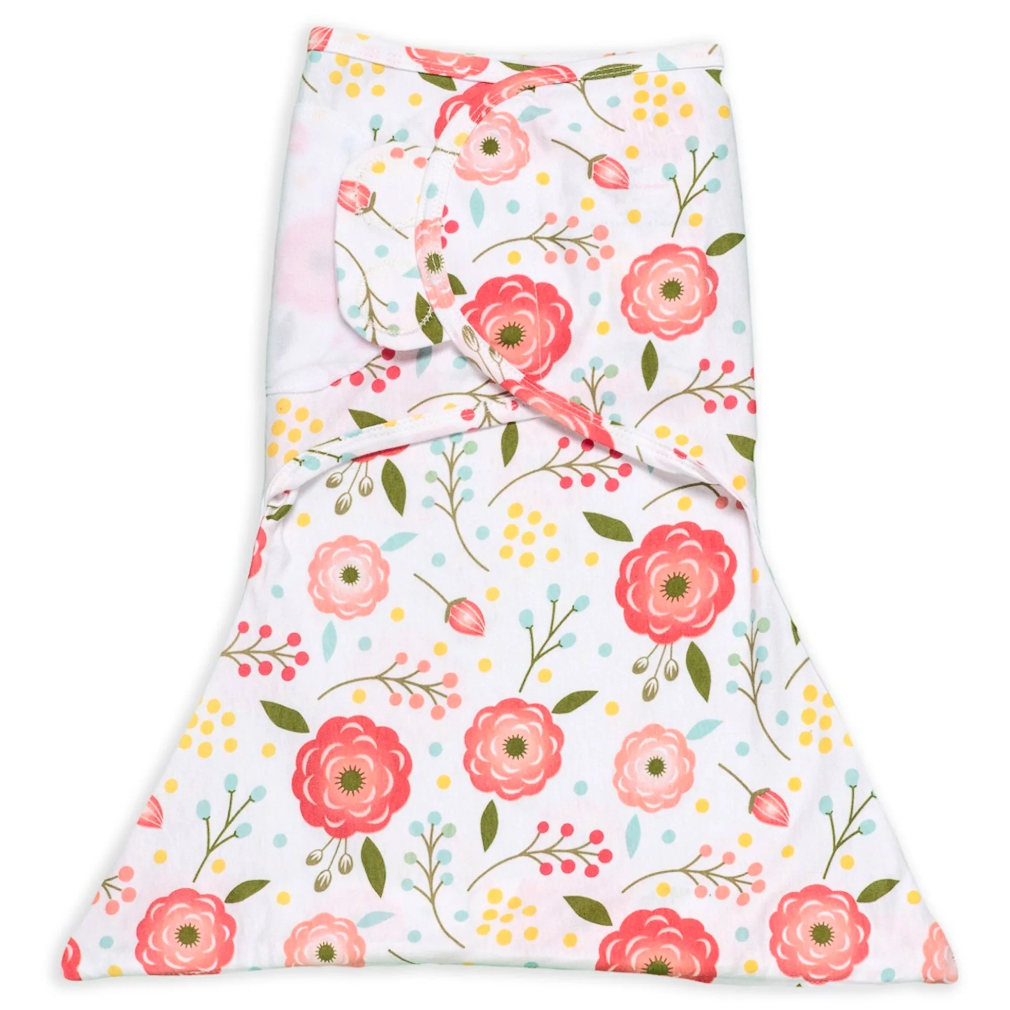 Bebé Durmiendo Amapola Rosa Envoltura con Cremallera