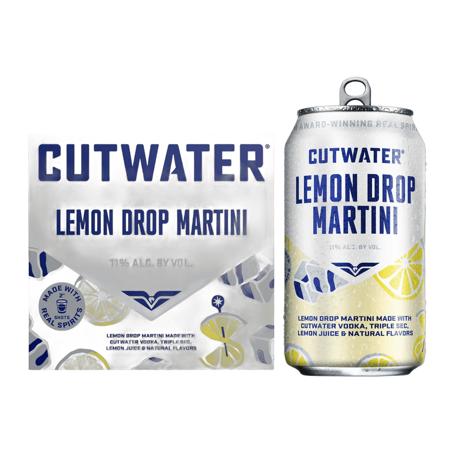 Lemon Drop Martini with Canned Cocktails