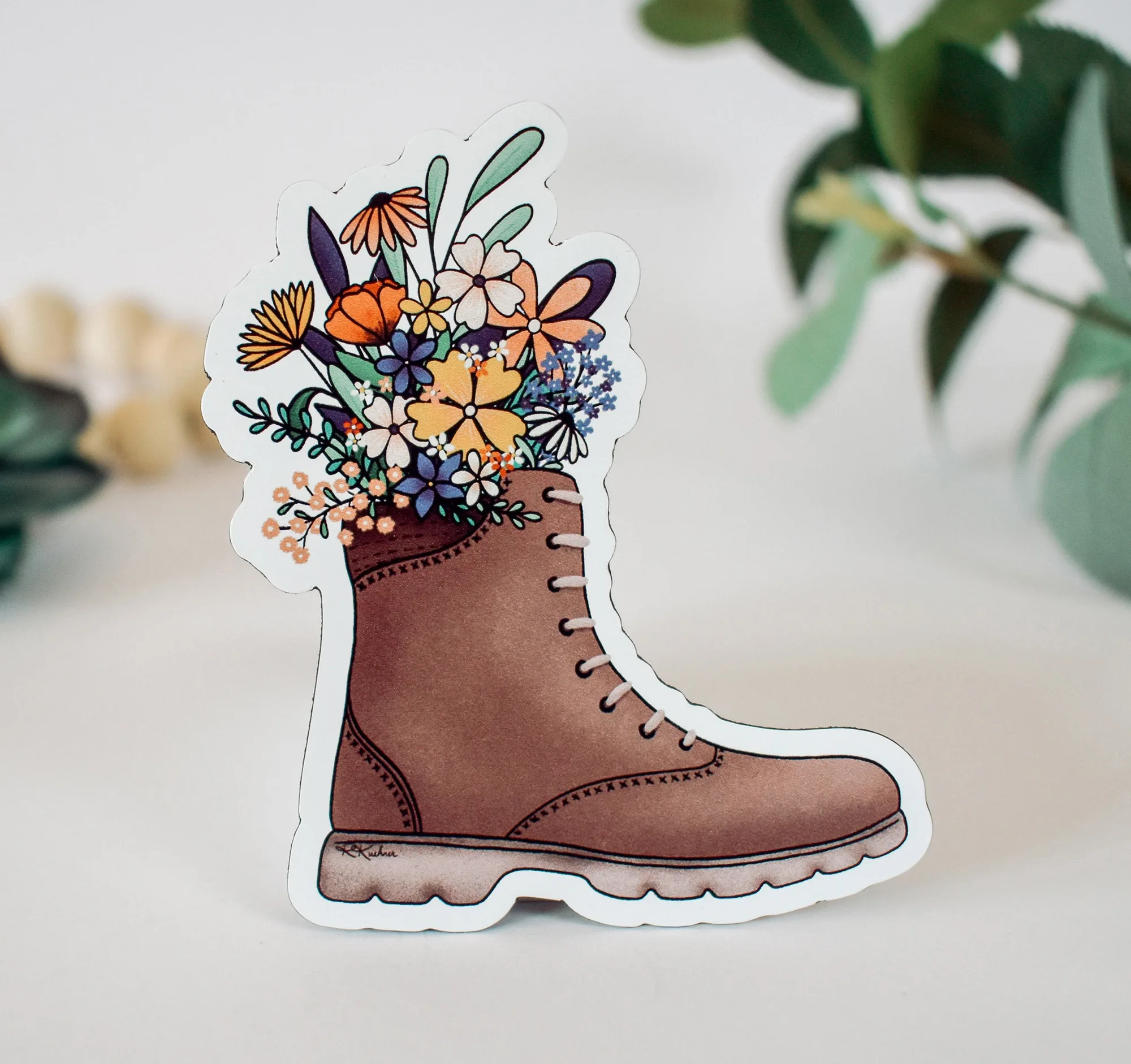 Como exibir ímanes de flores silvestres num quadro metálico