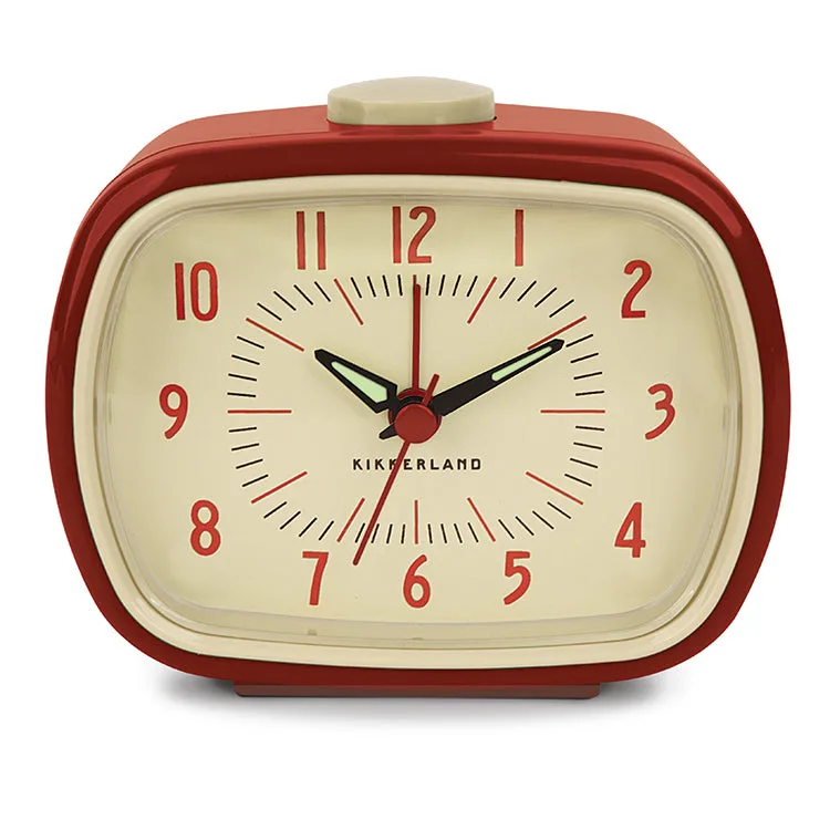 Red Retro Alarm Clock