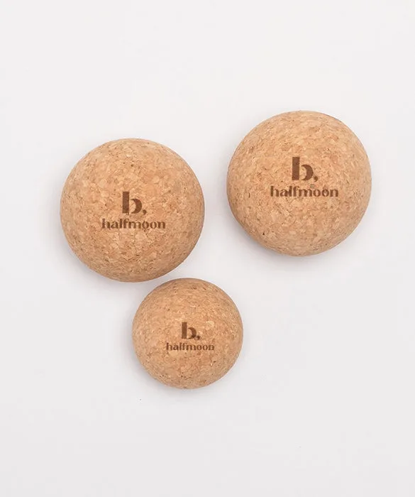 bolas de masaje de corcho