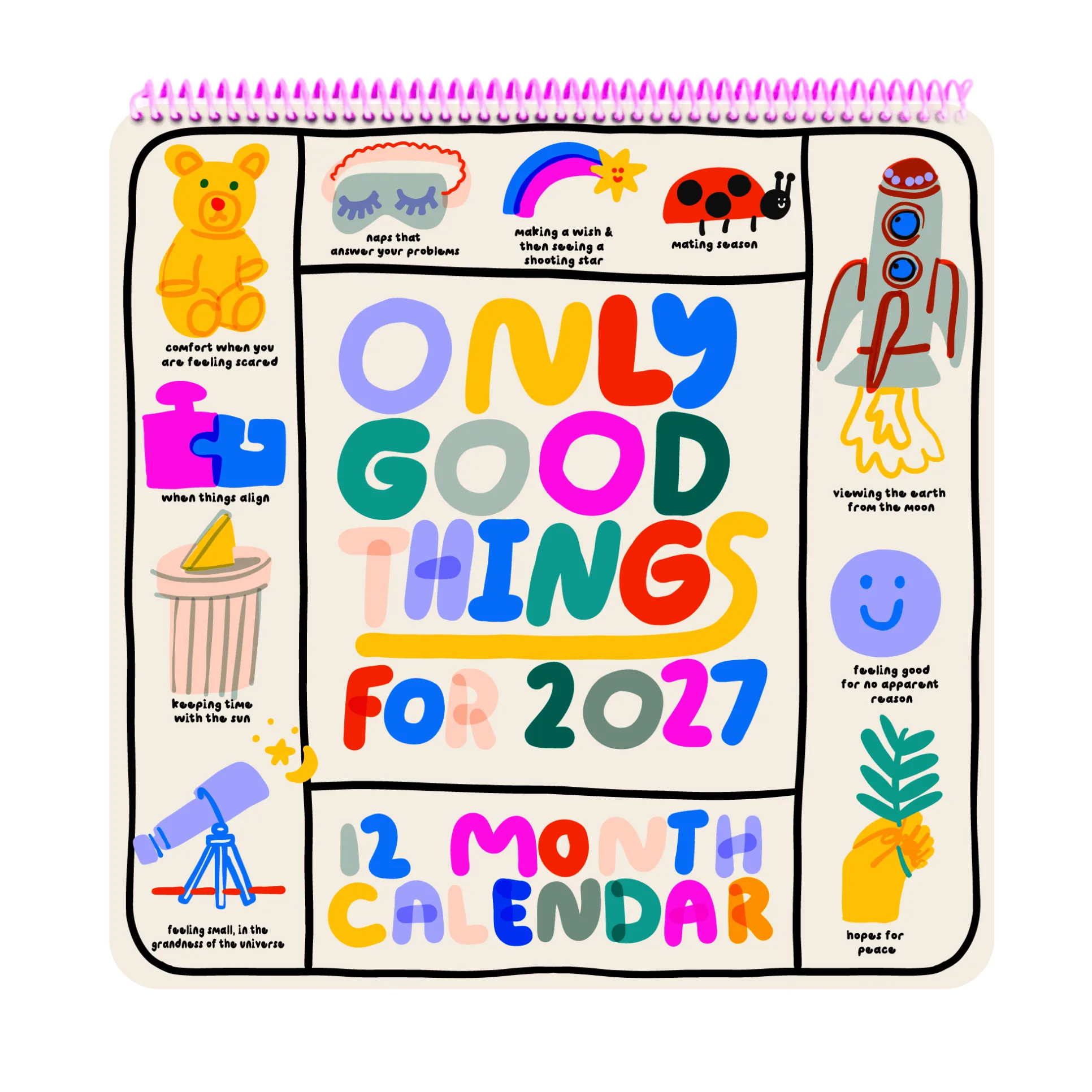 Zo gebruik je een wandkalender voor je jaarplanning