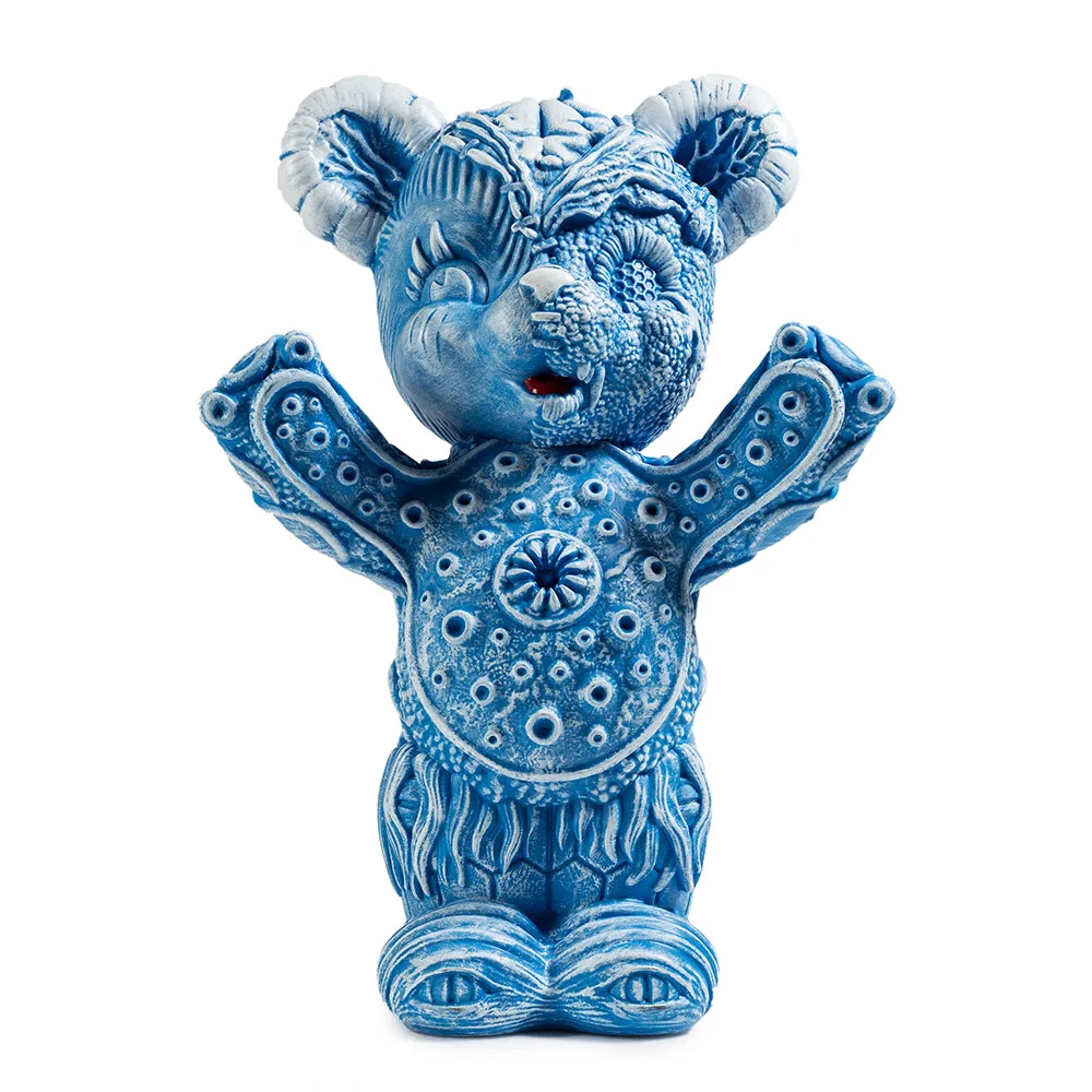 Free Hugs Bear Art Figure - Blue Edition