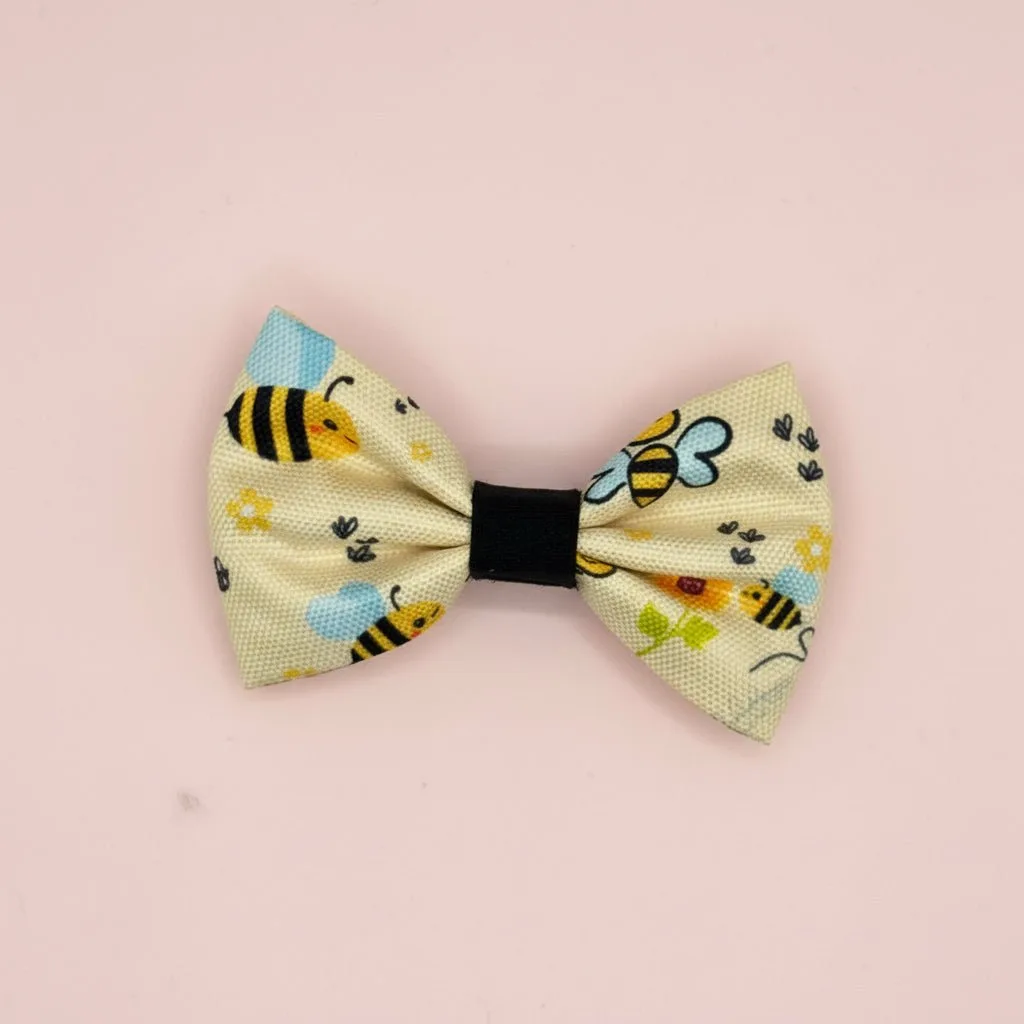 Dog Bow Tie - Bee-Utiful Summer