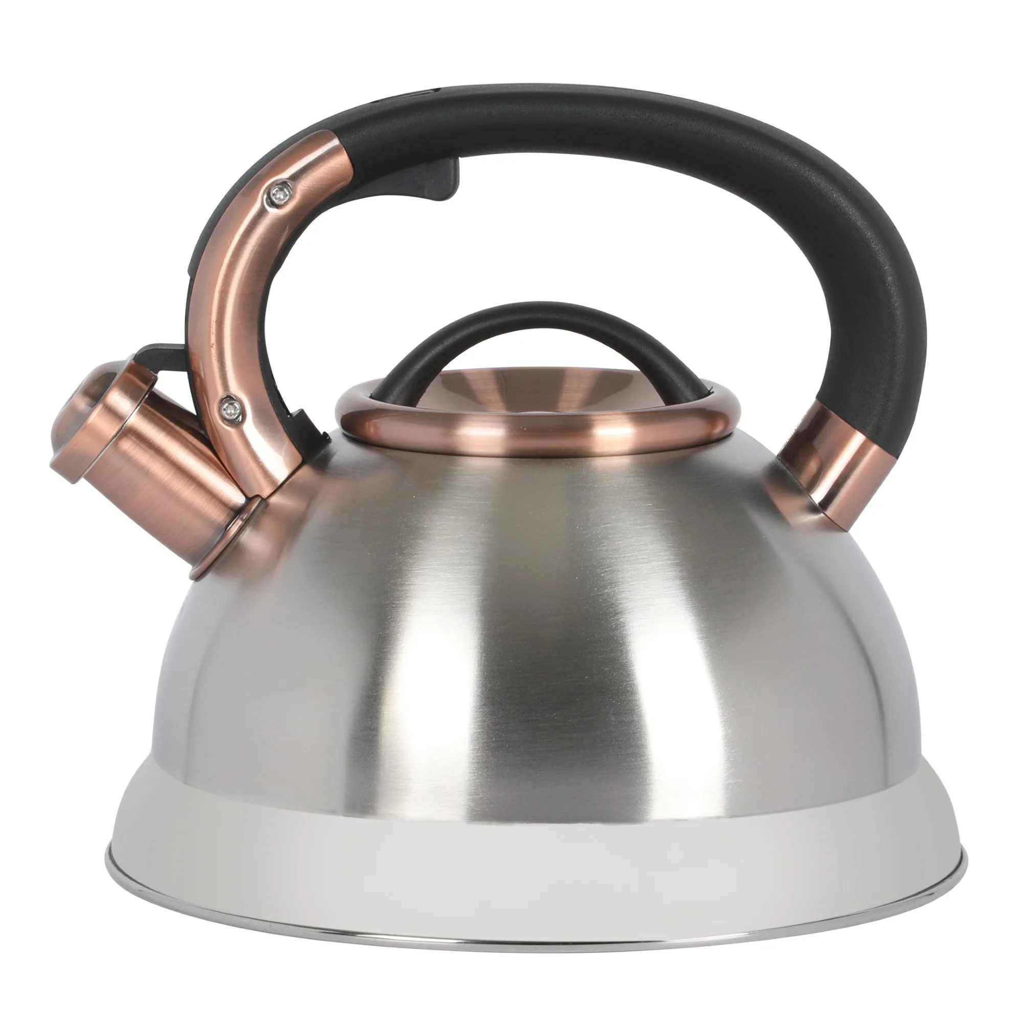 Mr. Coffee Flintshire Hervidor de Té Silbador de Acero Inoxidable de 2.2 Cuartos