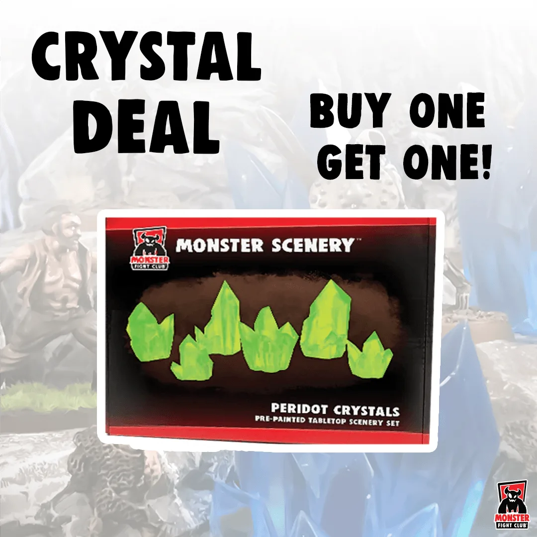 BOGO: Peridot Crystals