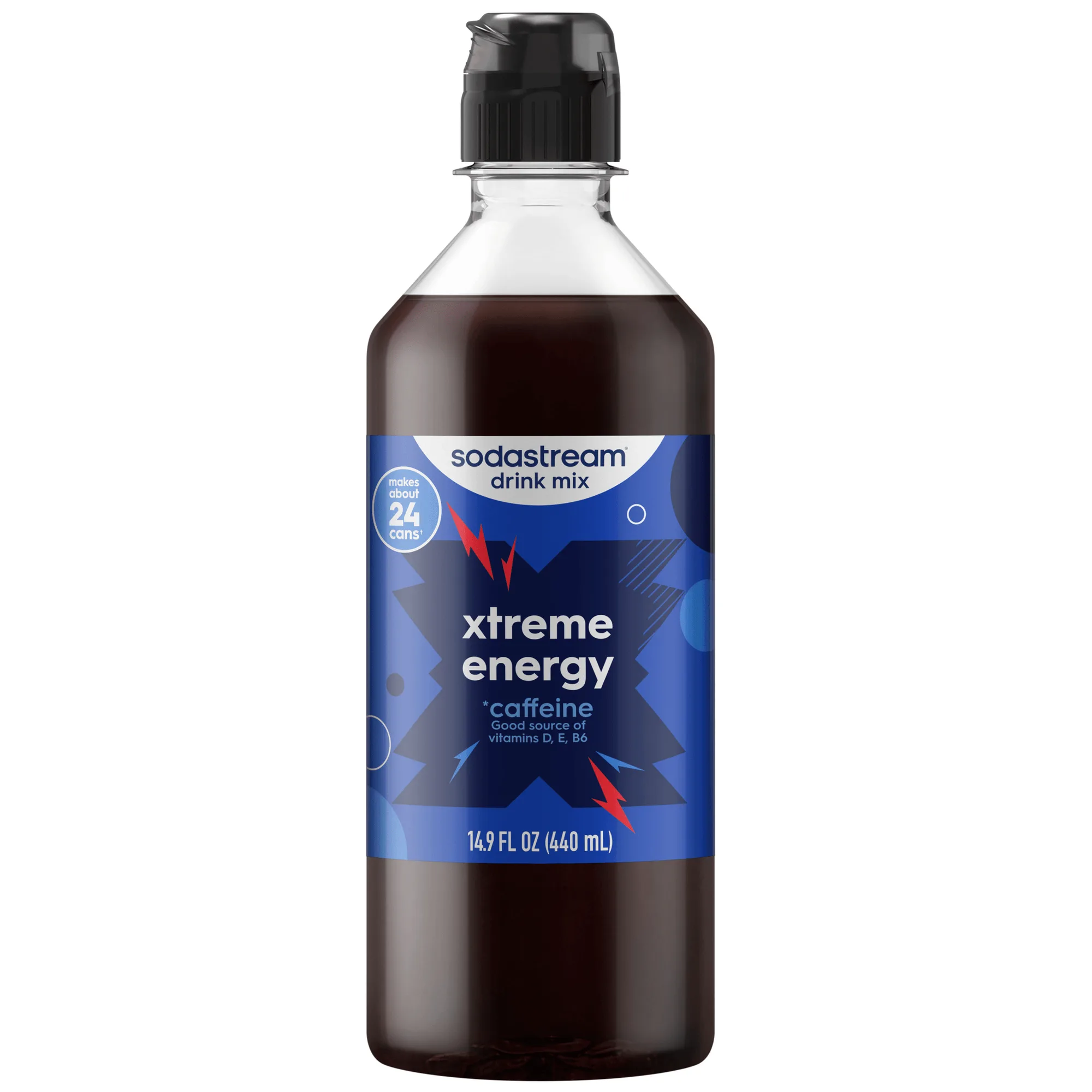 مزيج SodaStream Xtreme Energy: دليل الكافيين والاستخدام