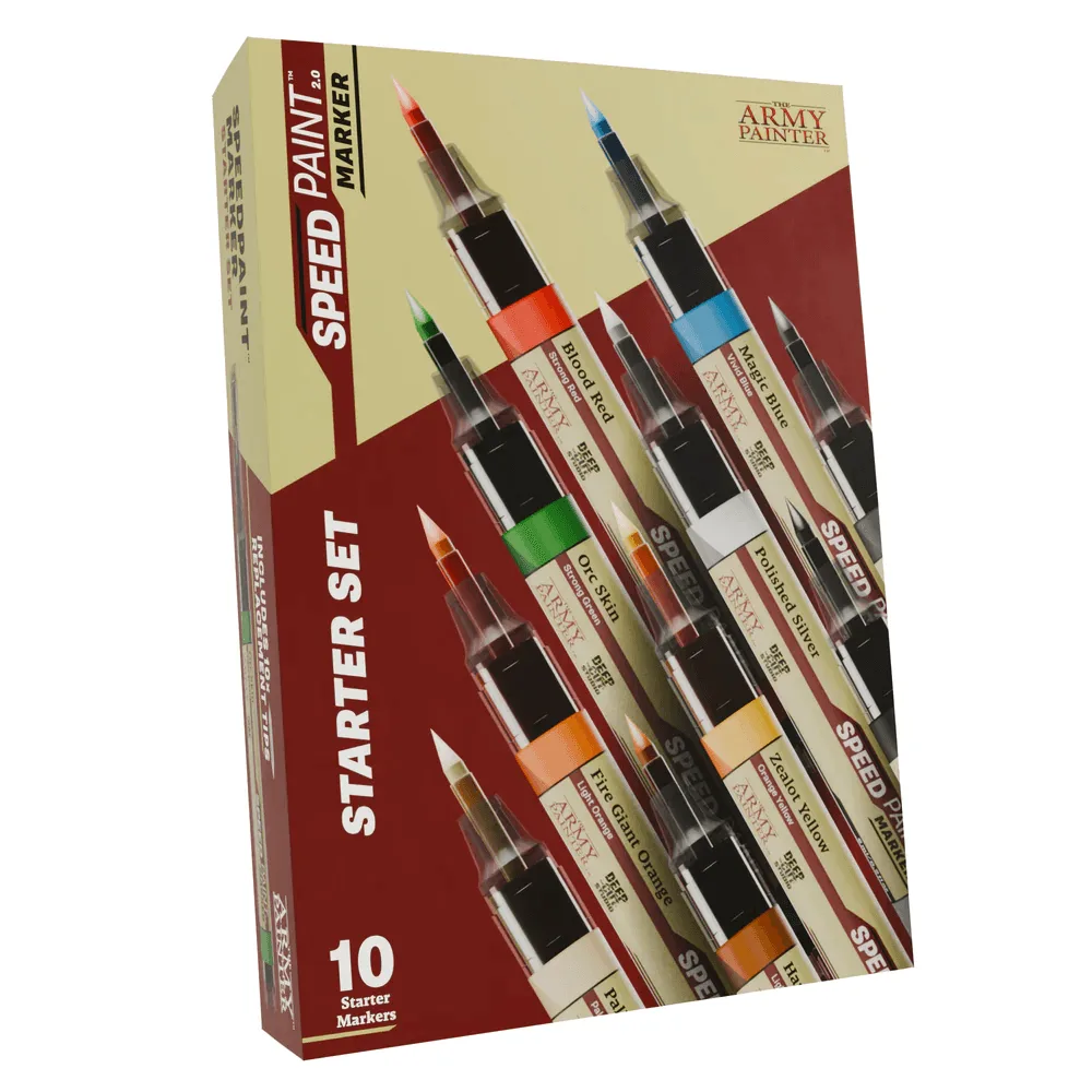 Utiliser les marqueurs Speedpaint pour figurines